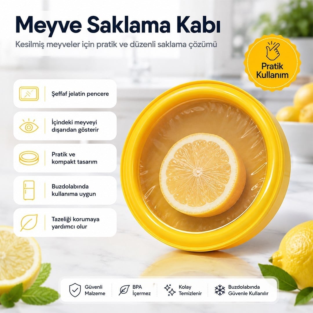 Sunup SN-38871 Sebze Meyve Saklama Kabı