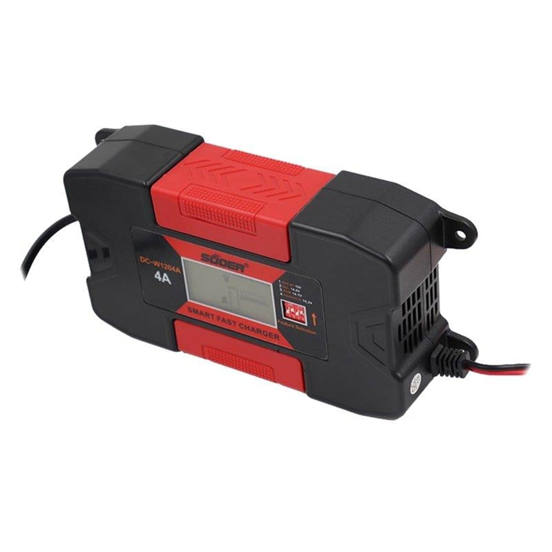 Suoer Suoer DC-W1204A 12-15.3 Volt 4 Amper Akıllı Akü Şarj Cihazı - Adaptörler