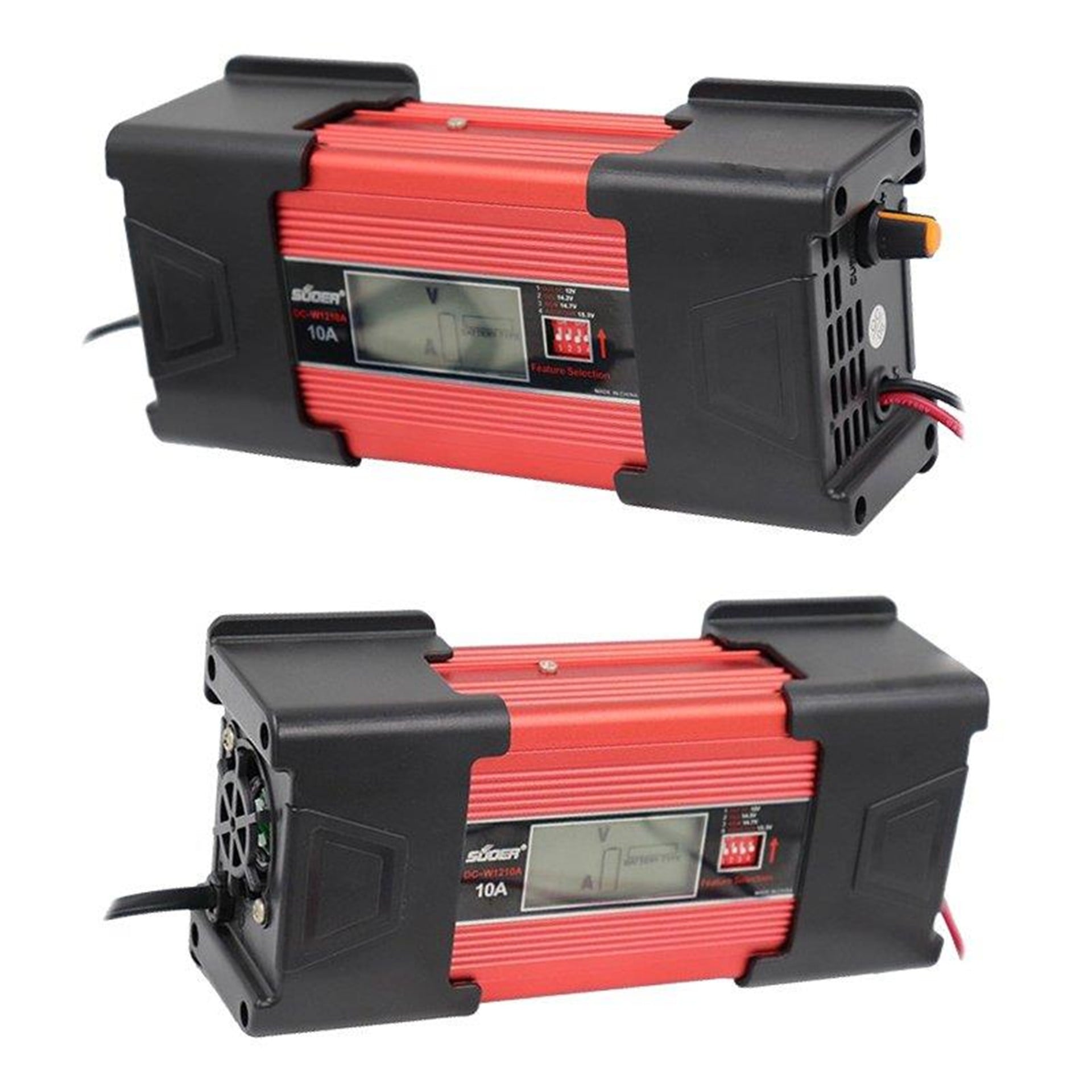 Suoer Suoer DC-W1210A 12-15.3 Volt 10 Amper Akıllı Akü Şarj Cihazı - Adaptörler
