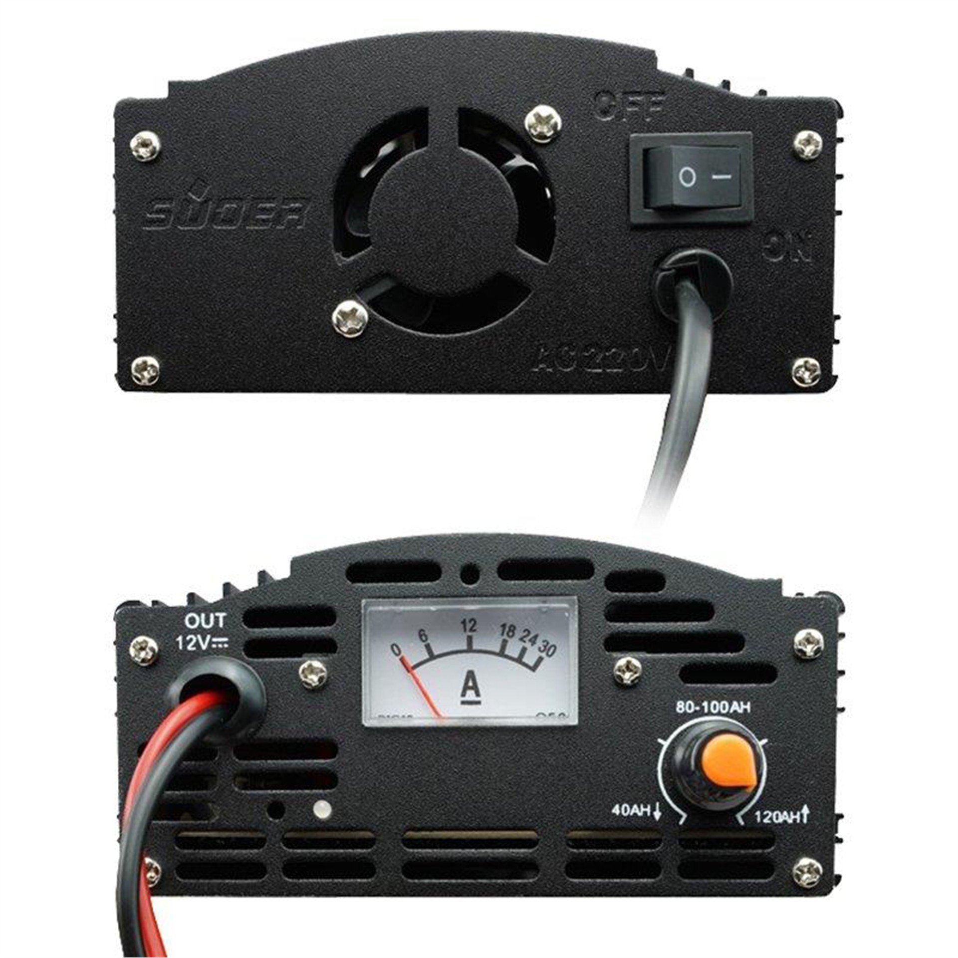 Suoer Suoer MA-1220AS 12 Volt 20 Amper Akıllı Akü Şarj Cihazı - Adaptörler