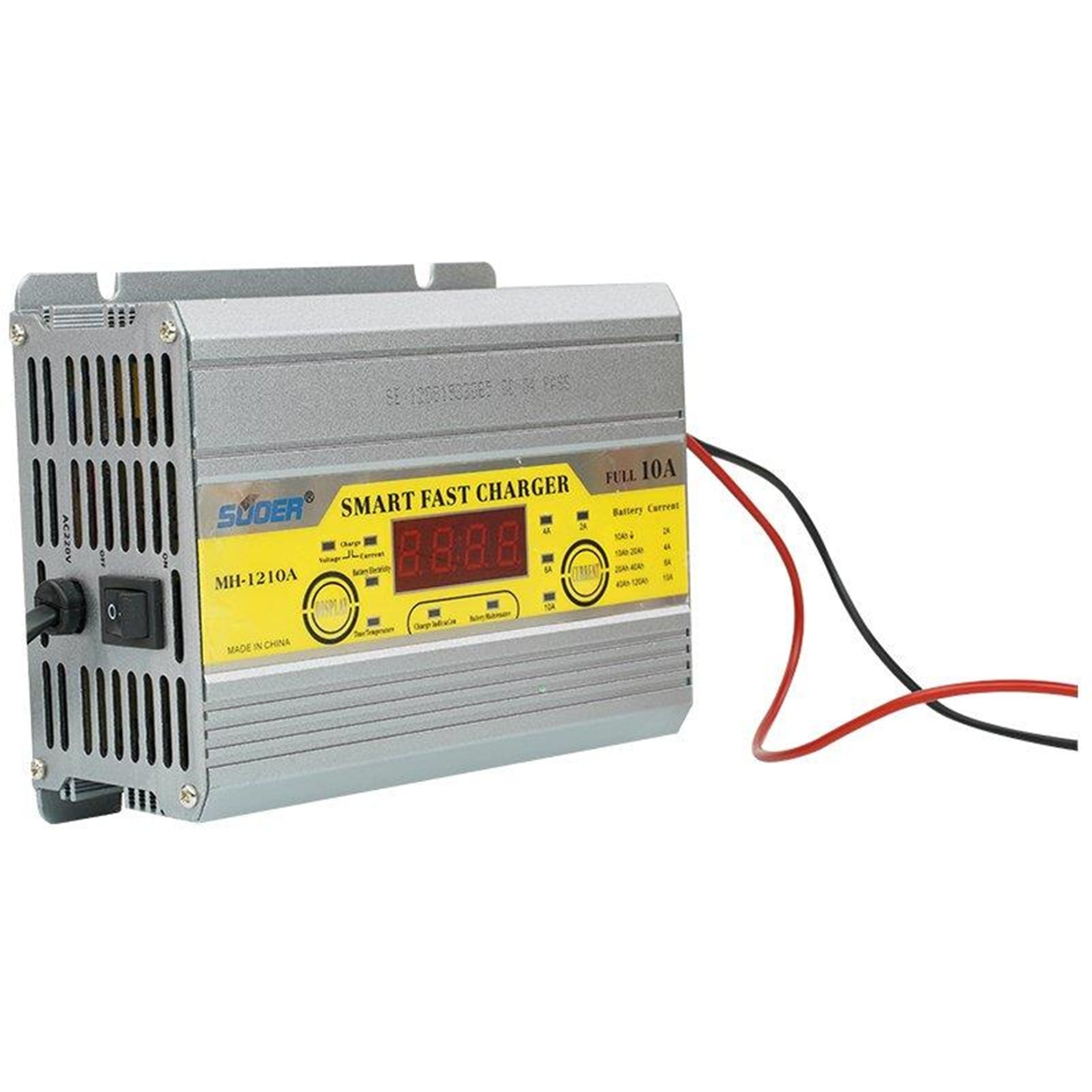 Suoer Suoer MH-1210A 12 Volt Max 10 Amper Akıllı Akü Şarj Cihazı - Adaptörler