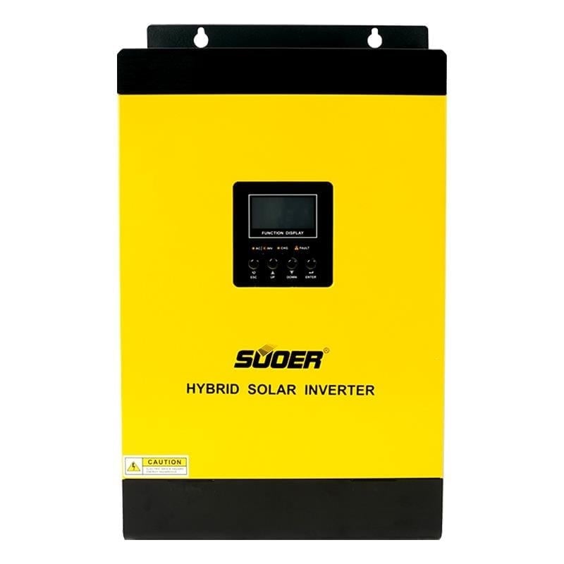 Suoer PS-3K-24 Pwm Solar Şarj Kontrol Cihazlı - AC Şarjlı İnverter