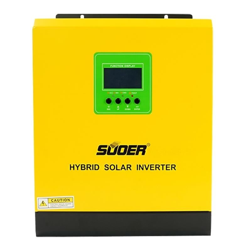 Suoer VMS-5K-48 Mppt Solar Şarj Kontrol Cihazlı - AC Şarjlı İnverter