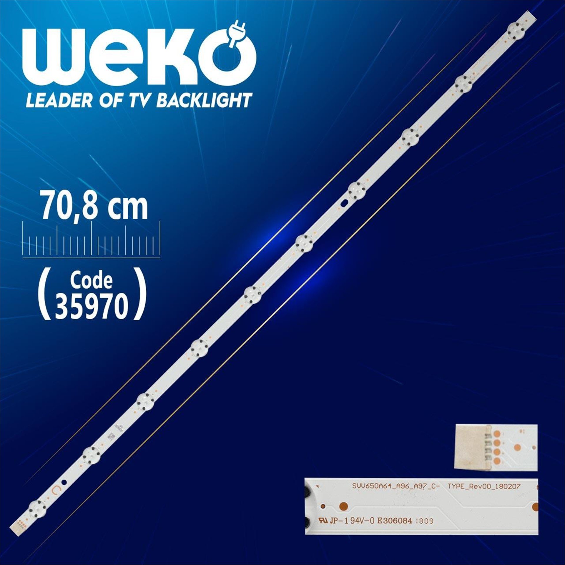 Weko SVV650A64_A96_A97_C- TYPE_REV00_180207 70.8 Cm Tv Led Bar - Tv Led Bar