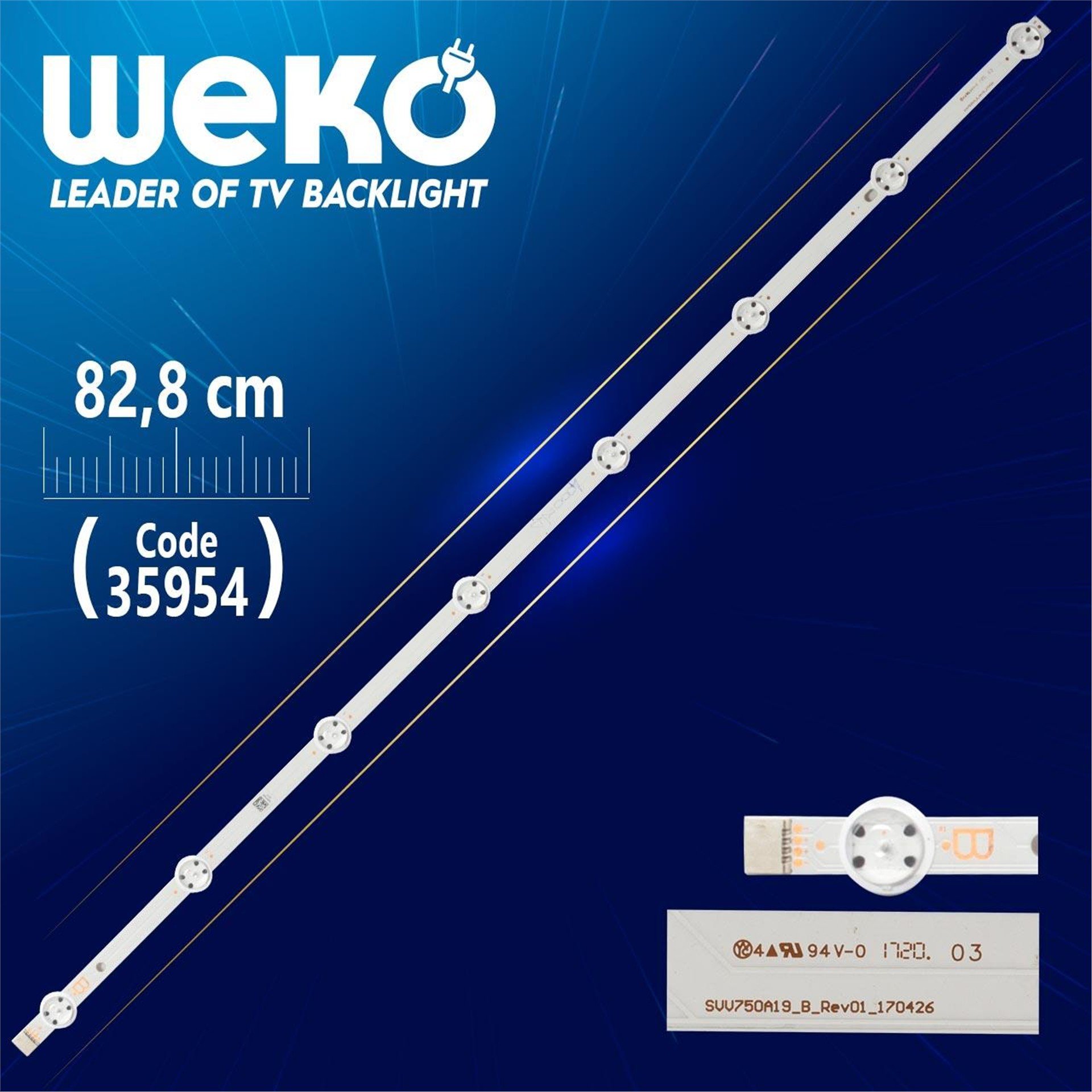 Weko SVV750A19_B_REV01_170426 82.8 Cm Tv Led Bar - Tv Led Bar