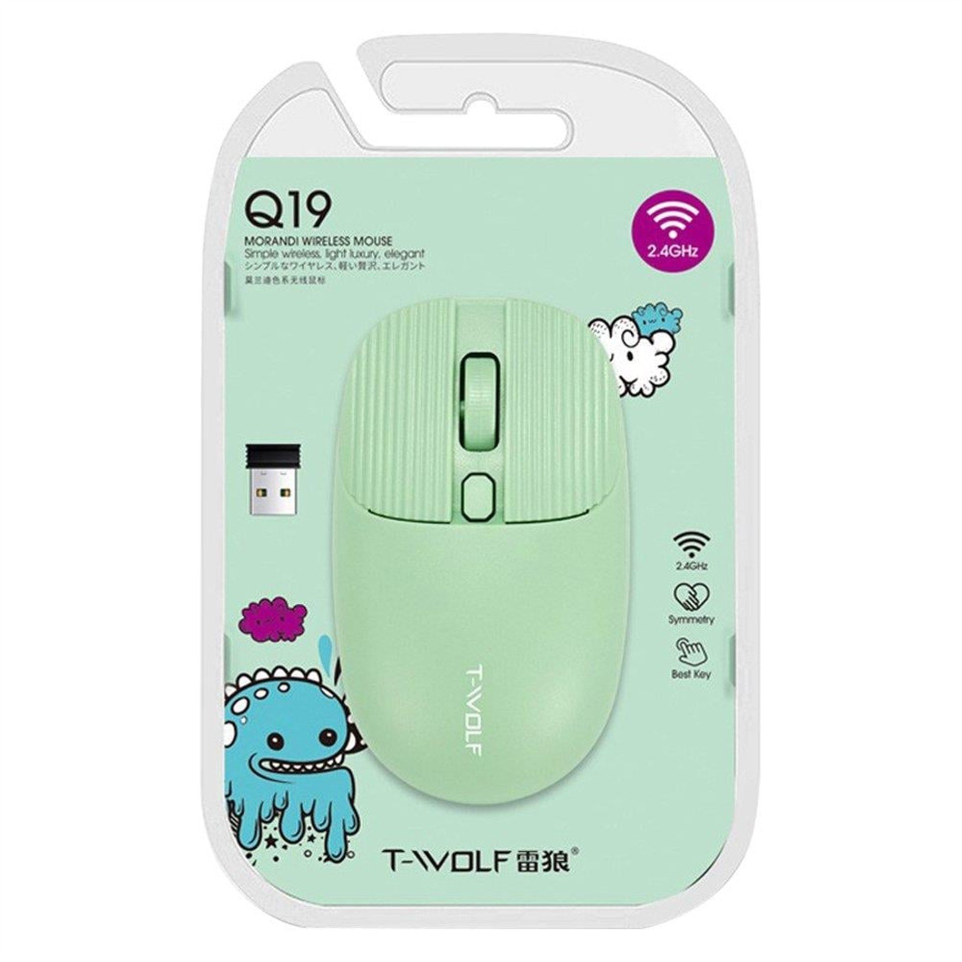 T-Wolf T-Wolf 1000 DPI 2.4Ghz Kablosuz Mouse Q19 - Mouse