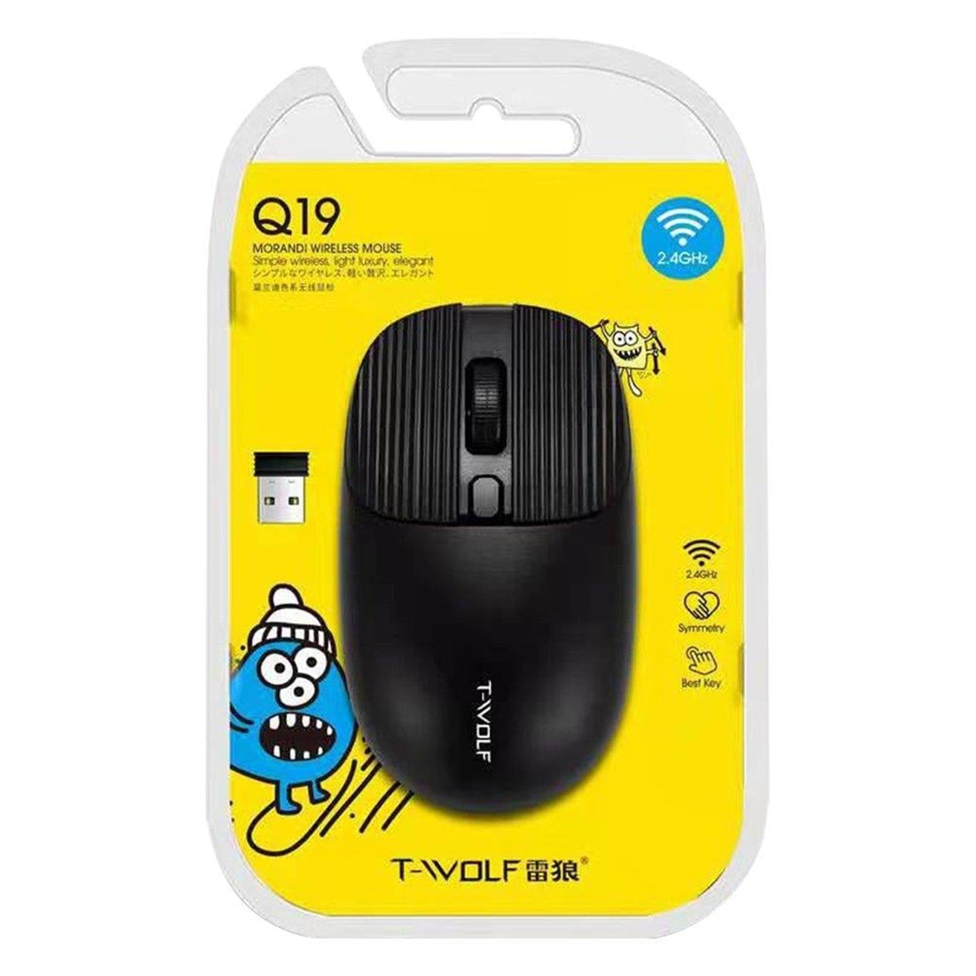 T-Wolf T-Wolf 1000 DPI 2.4Ghz Kablosuz Mouse Q19 - Mouse