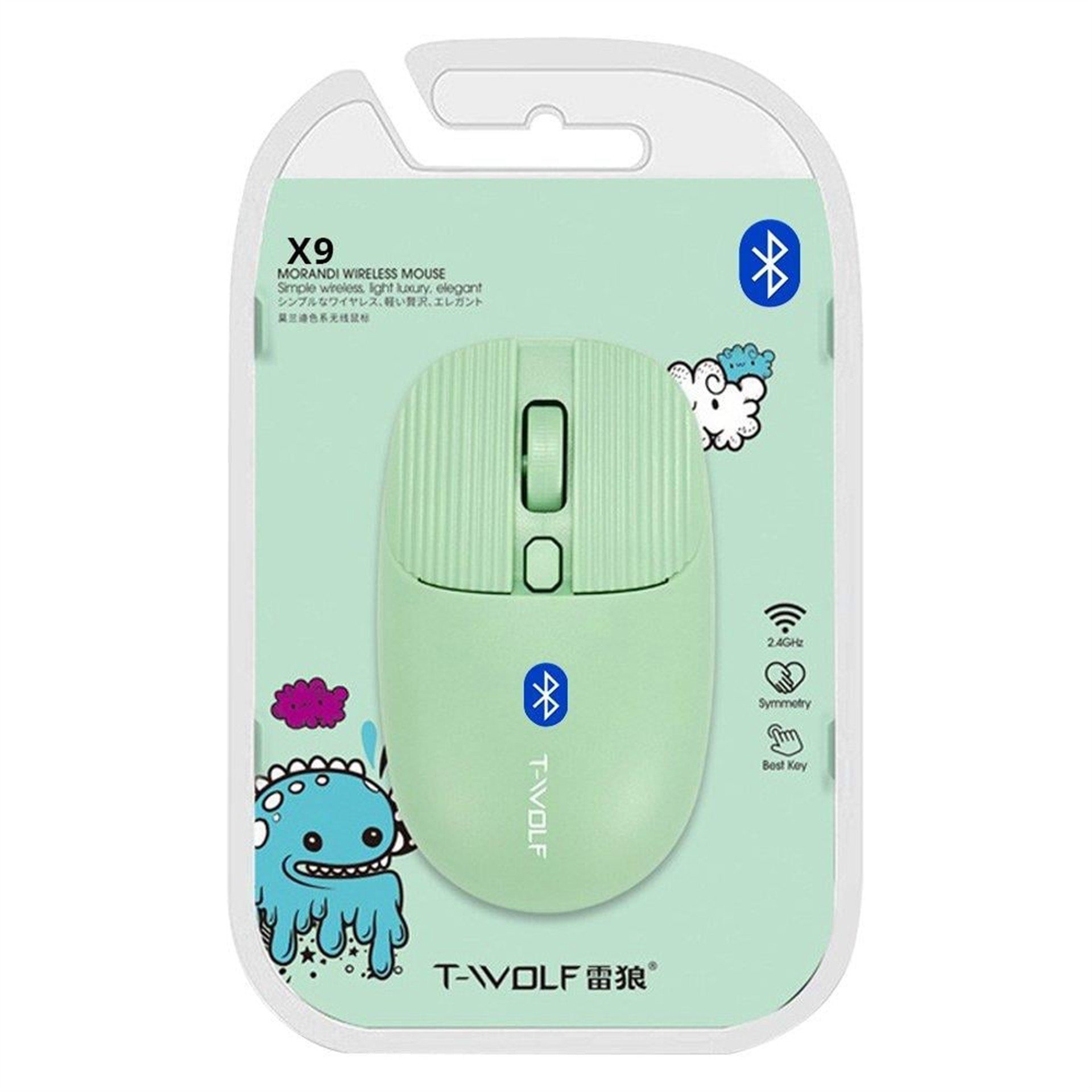 T-Wolf T-Wolf X9 1000 DPI Kablosuz Bluetooth Mouse - Mouse