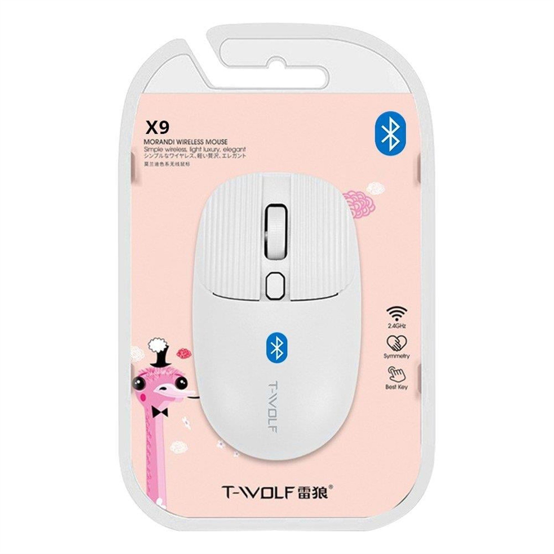 T-Wolf T-Wolf X9 1000 DPI Kablosuz Bluetooth Mouse - Mouse