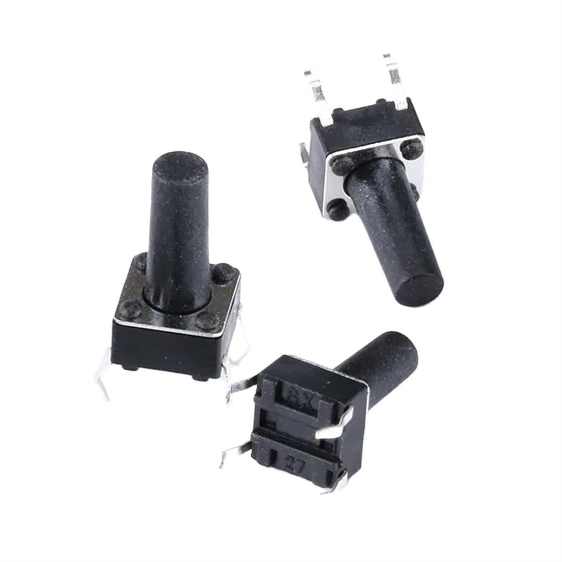 Oem Tact Switch Şaseli 6x6x7mm IC-200 C9 Buton - Fiş - Jack - Şase - Buton - Konnektör
