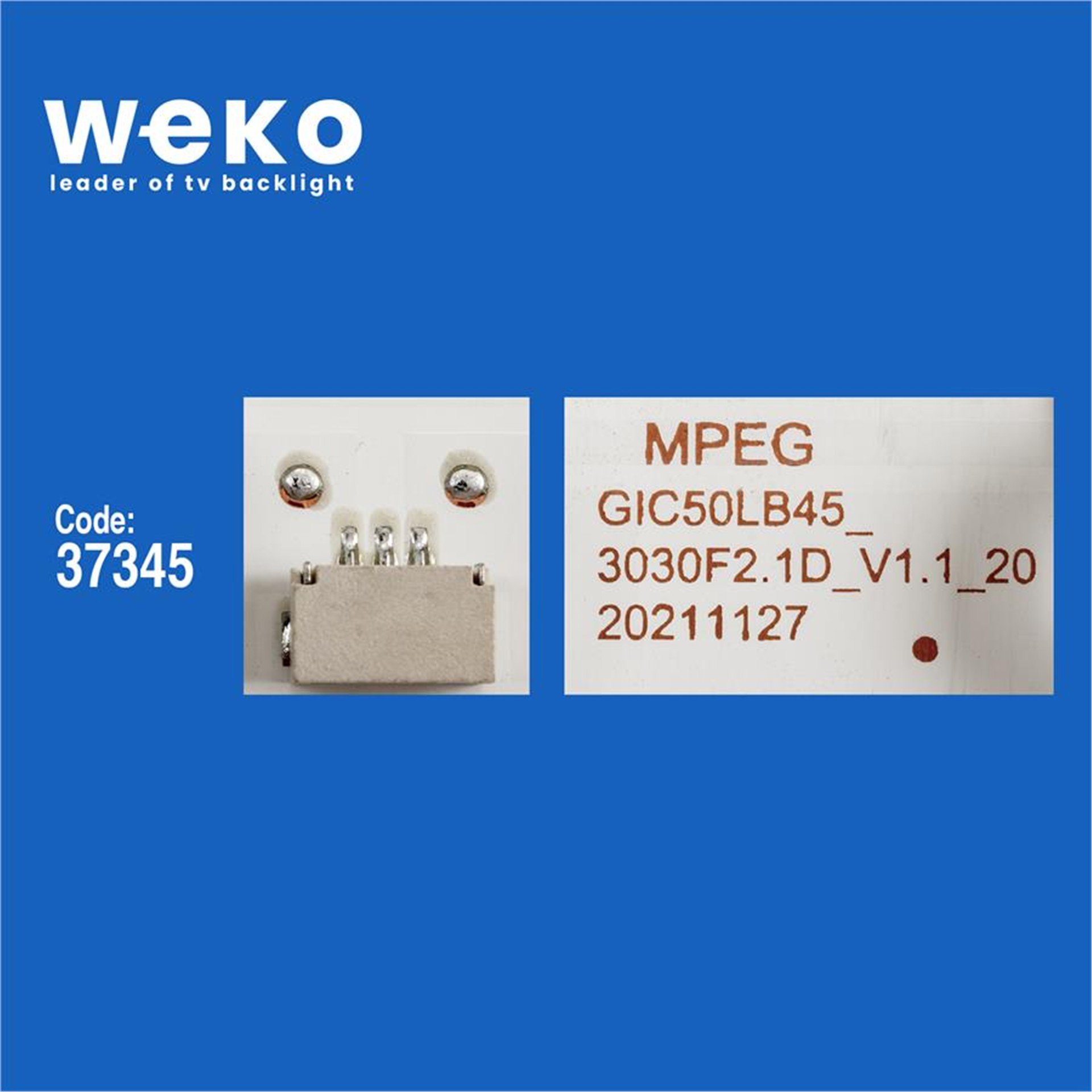 Weko TCL 50F9 50' 2 Adet Tv Led Bar - Tcl Led Bar