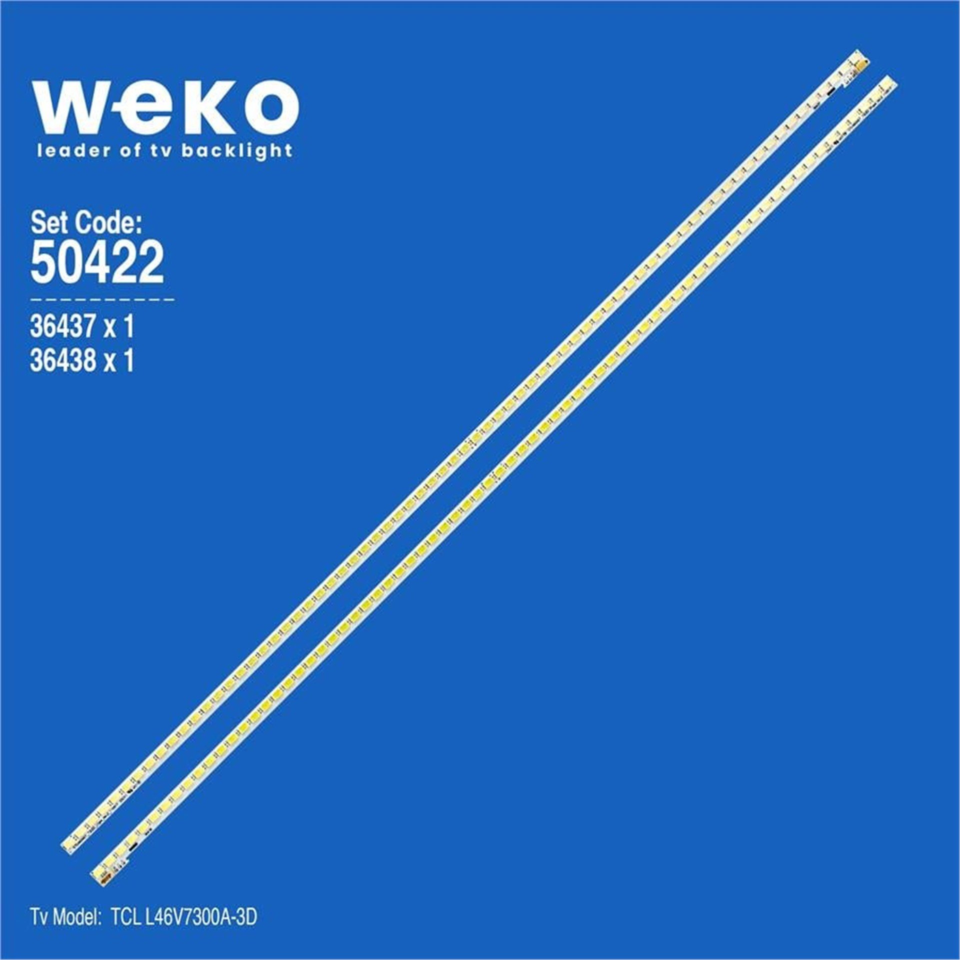 Weko Tcl L46V7300A-3D 46'' İnç 2 Adet Tv Led Bar - Tcl Led Bar