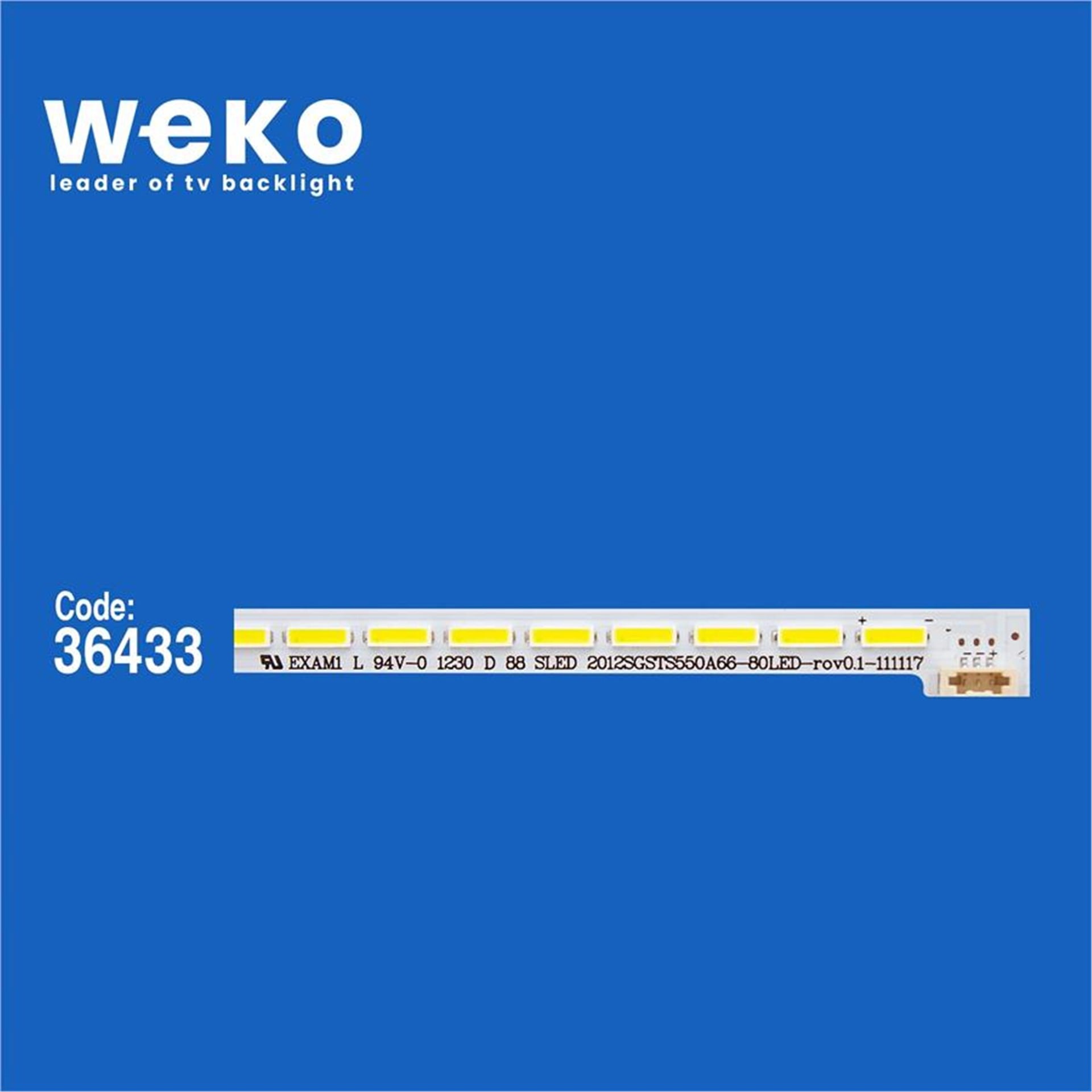 Weko Tcl L55V7300A-3D 55'' İnç 1 Adet Tv Led Bar - Tcl Led Bar