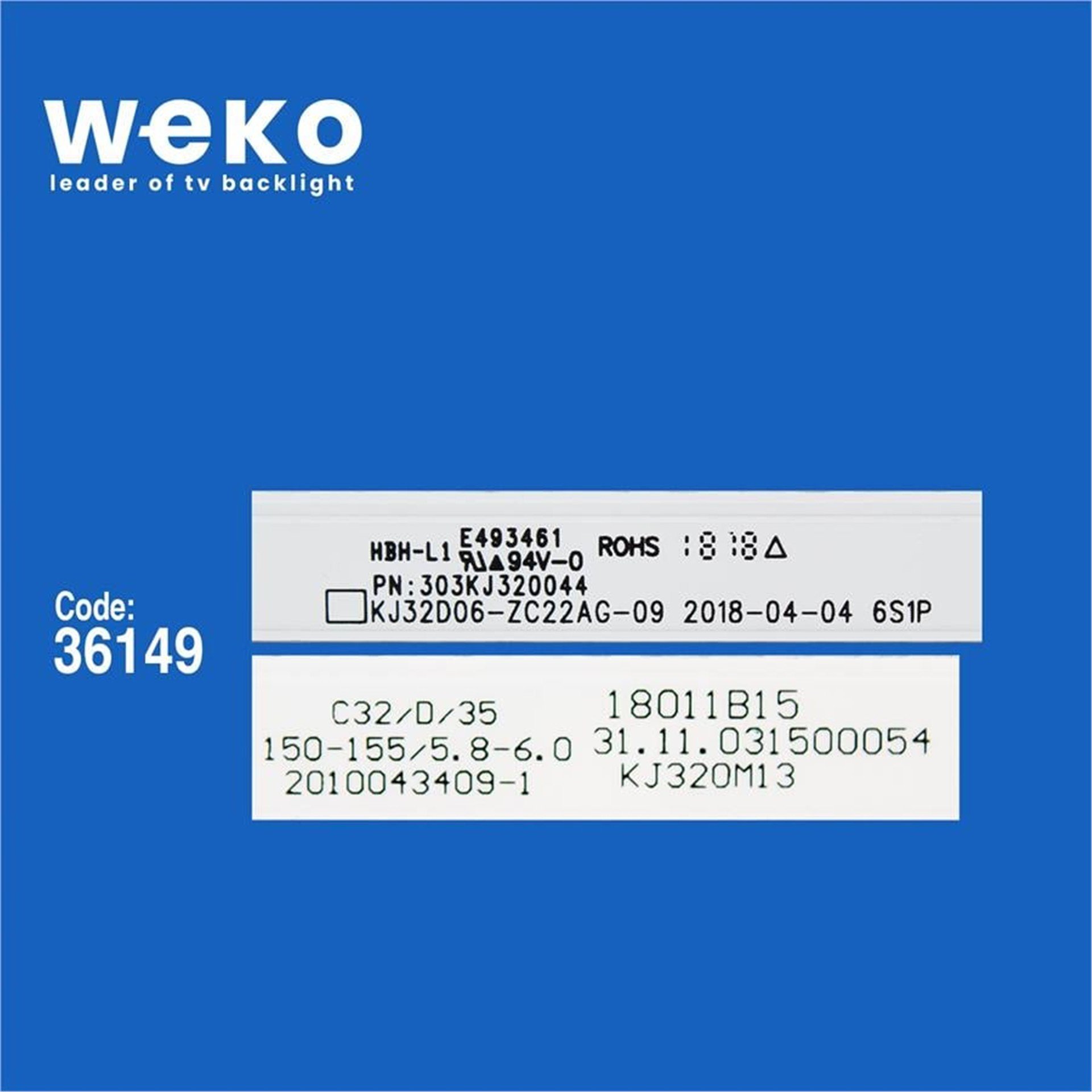 Weko Teba TH-3263 32'' İnç 2 Adet Tv Led Bar - Diğer Led Bar Çeşitleri