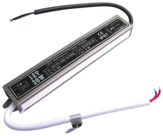 TECHNOMAX 12 VOLT - 1.6 AMPER SİLİKONLU DIŞ MEKAN METAL KASA ADAPTÖR