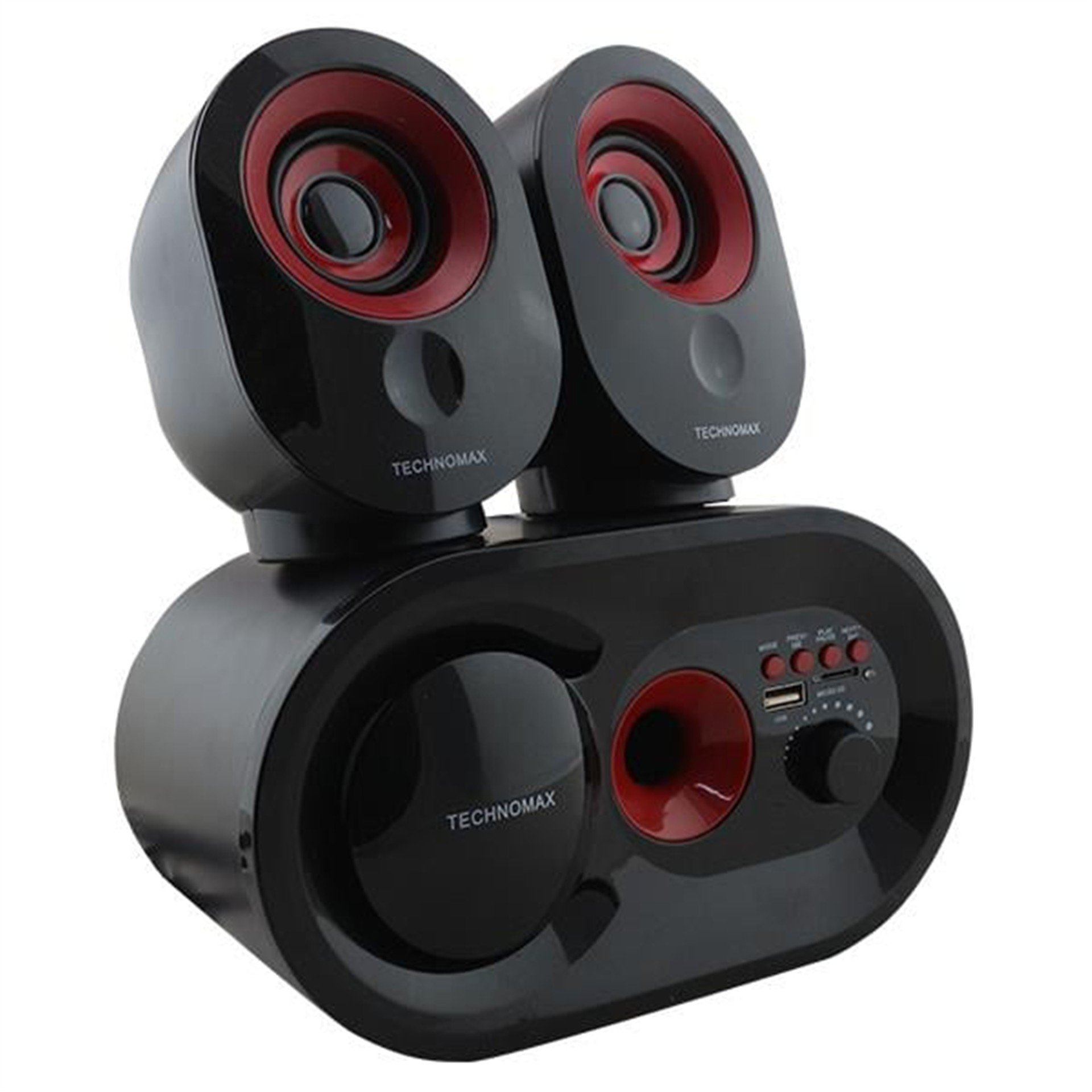 Technomax Technomax TM-2031 USB-SD-FM-BLUETOOTH Destekli 2+1 Multimedia Speaker - Ses Sistemleri