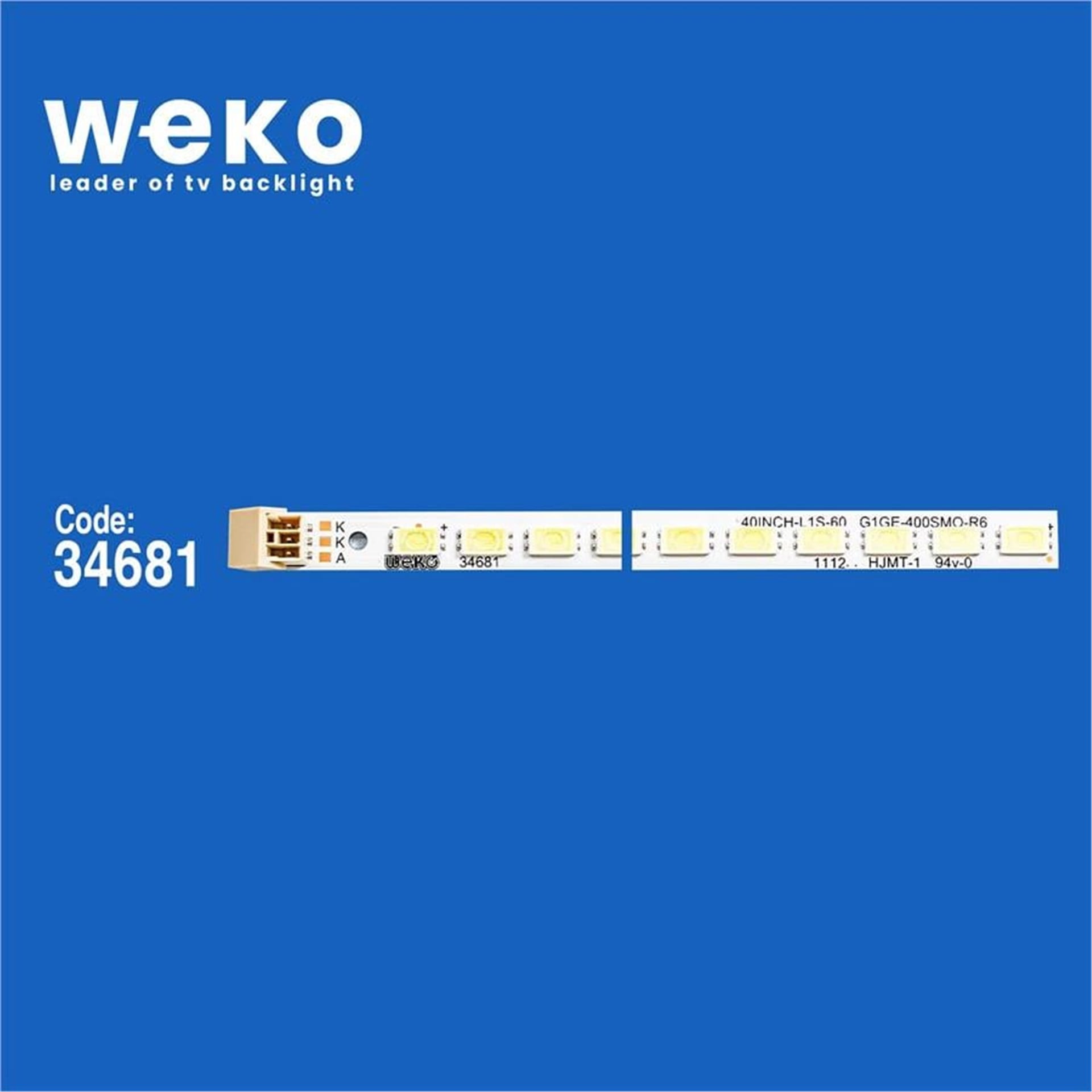 Weko Telefunken 40XT7000B 40'' 2 Adet Tv Led Bar - Telefunken Led Bar