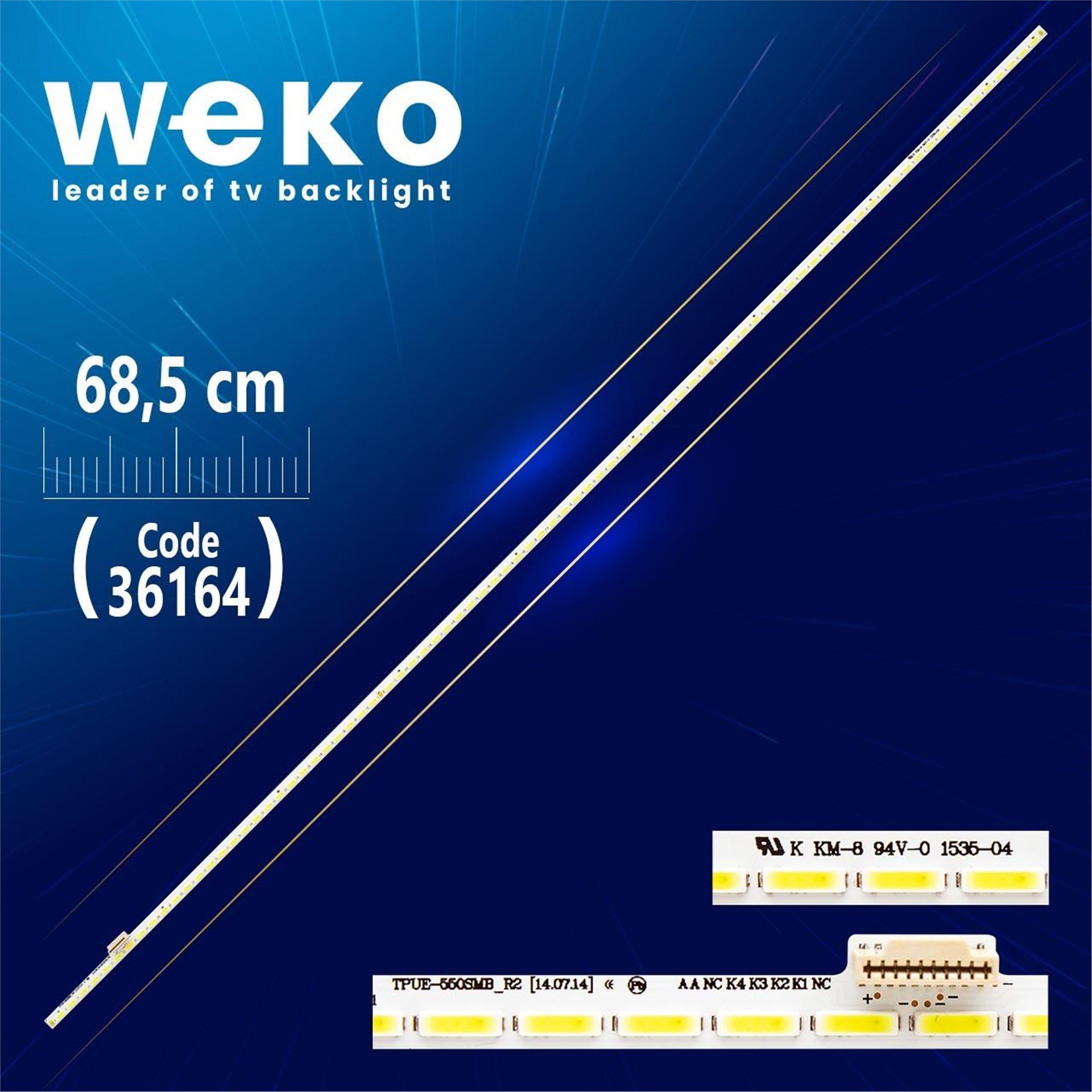Weko TPUE_550SMB_R2(14.07.14) 84 LEDLİ - Tv Led Bar - Tv Led Bar