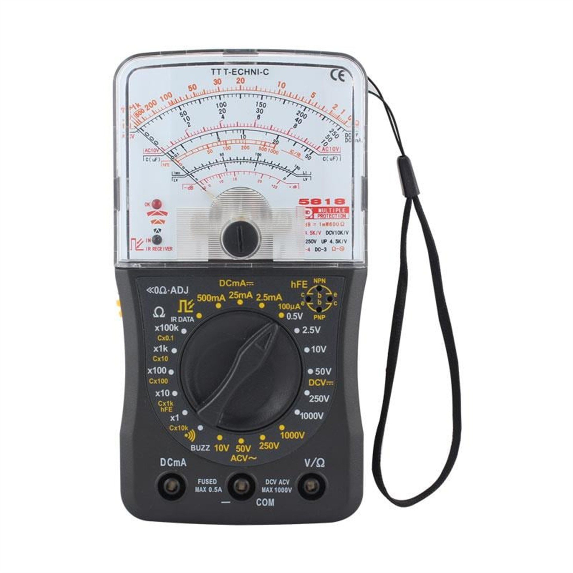 TT-Technic TT-Technic Analog Ölçü Aleti DT-5818 - Ölçü Aletleri