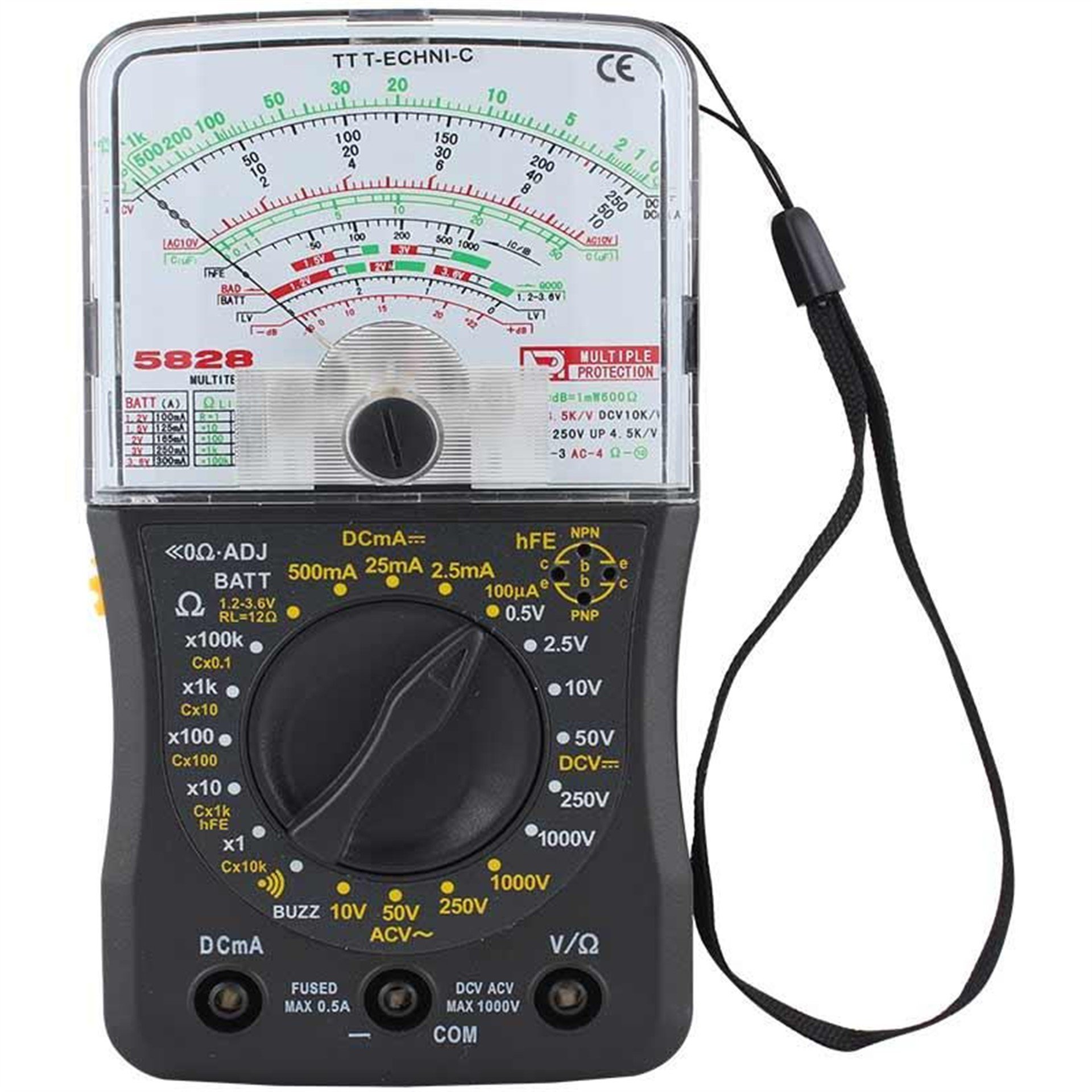 TT-Technic TT-Technic Analog Ölçü Aleti DT-5828 - Ölçü Aletleri