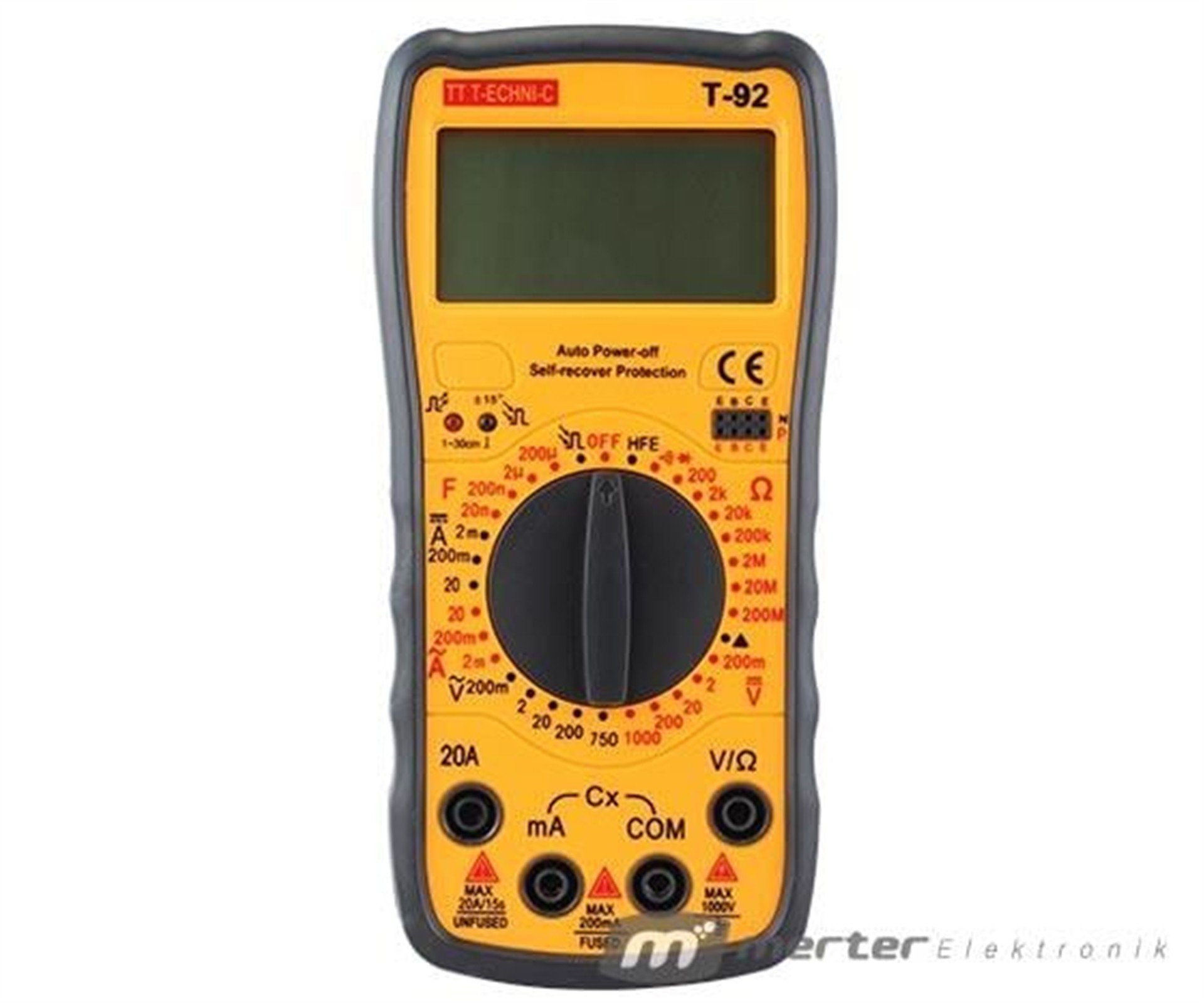 TT-Technic Tt Technıc T-92 Dijital Ölçü Aleti - Kablo Test Cihazı