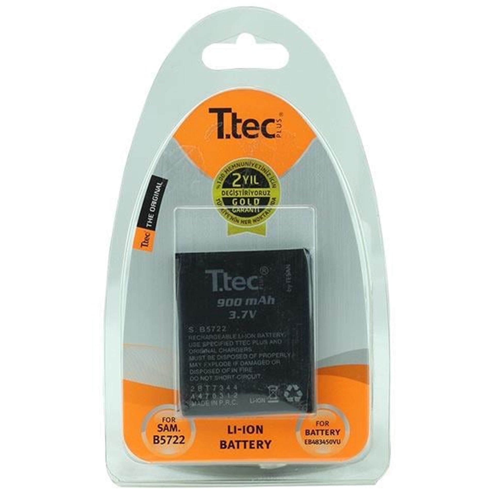 Ttec Ttec 2Bt7344 Samsung B5722 Telefon Bataryası - Cep Telefonu Aksesuarları