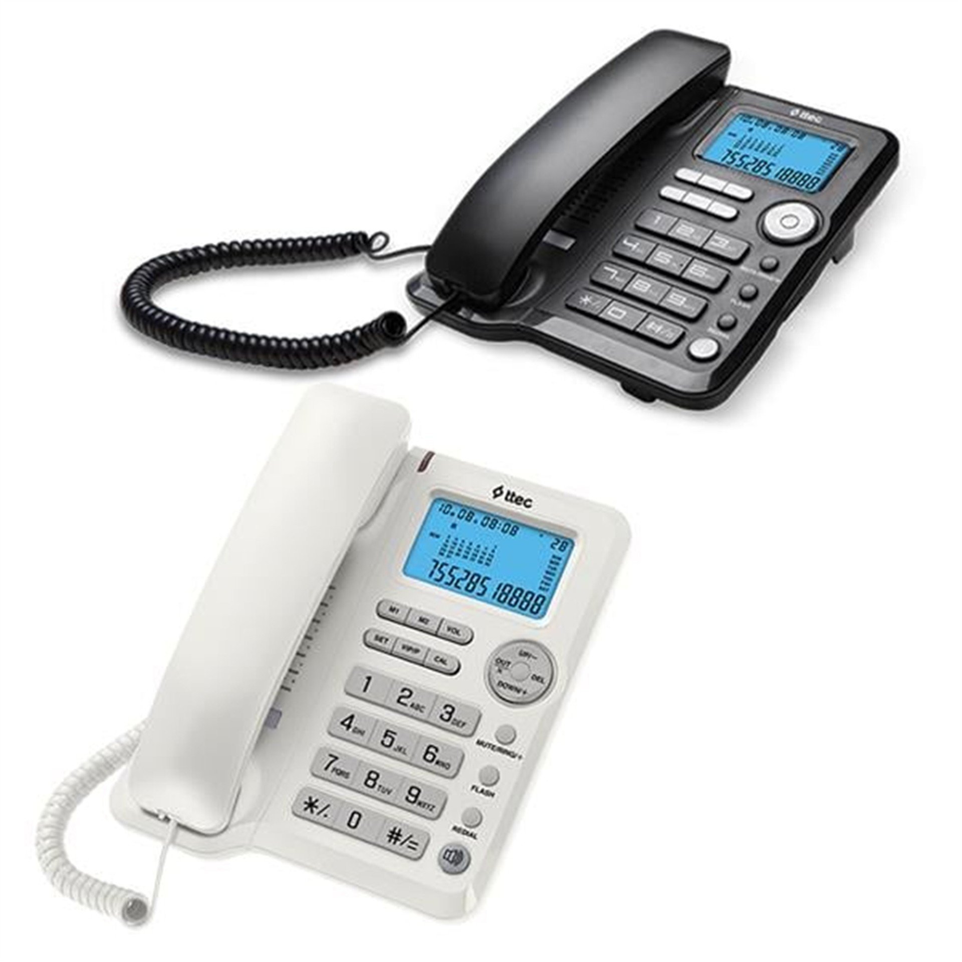 Ttec Ttec TK-3800 Ekranlı Masaüstü Telefon - Kablolu Telefonlar