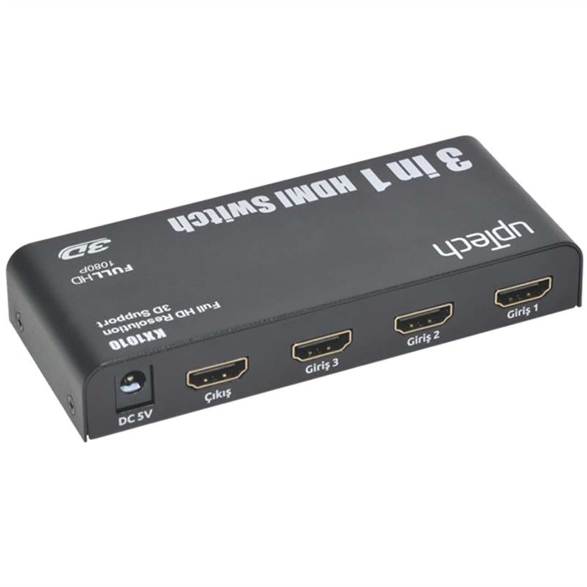 Uptech Uptech Kx-1010 3 Giriş 1 Çıkış Uklı Hdmı Swıtch - Ethernet Switch