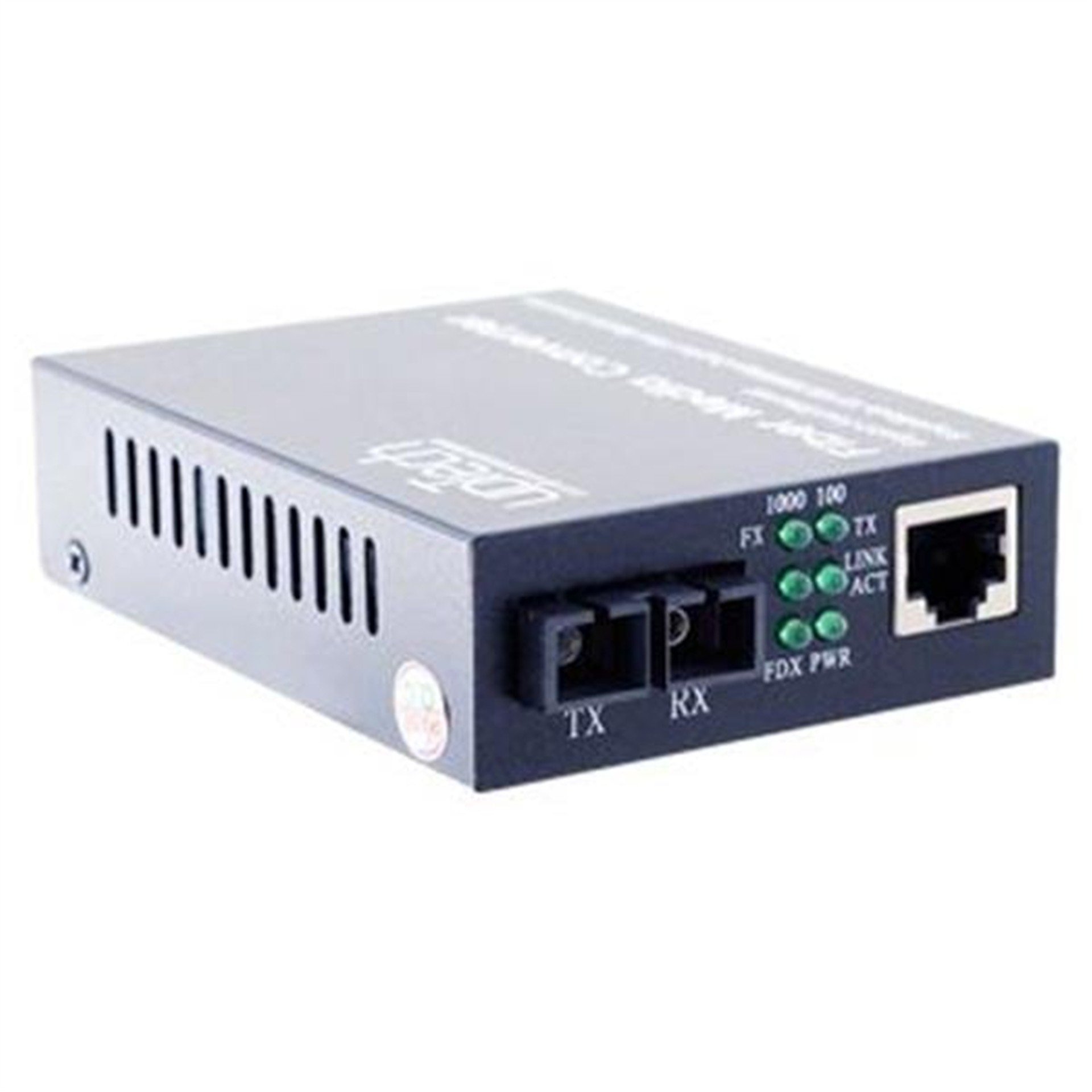 Uptech Uptech Kx -1058 10/100Mbps Sıngle Mode Duplex Fiber Medıa Konvertör - Ethernet Switch