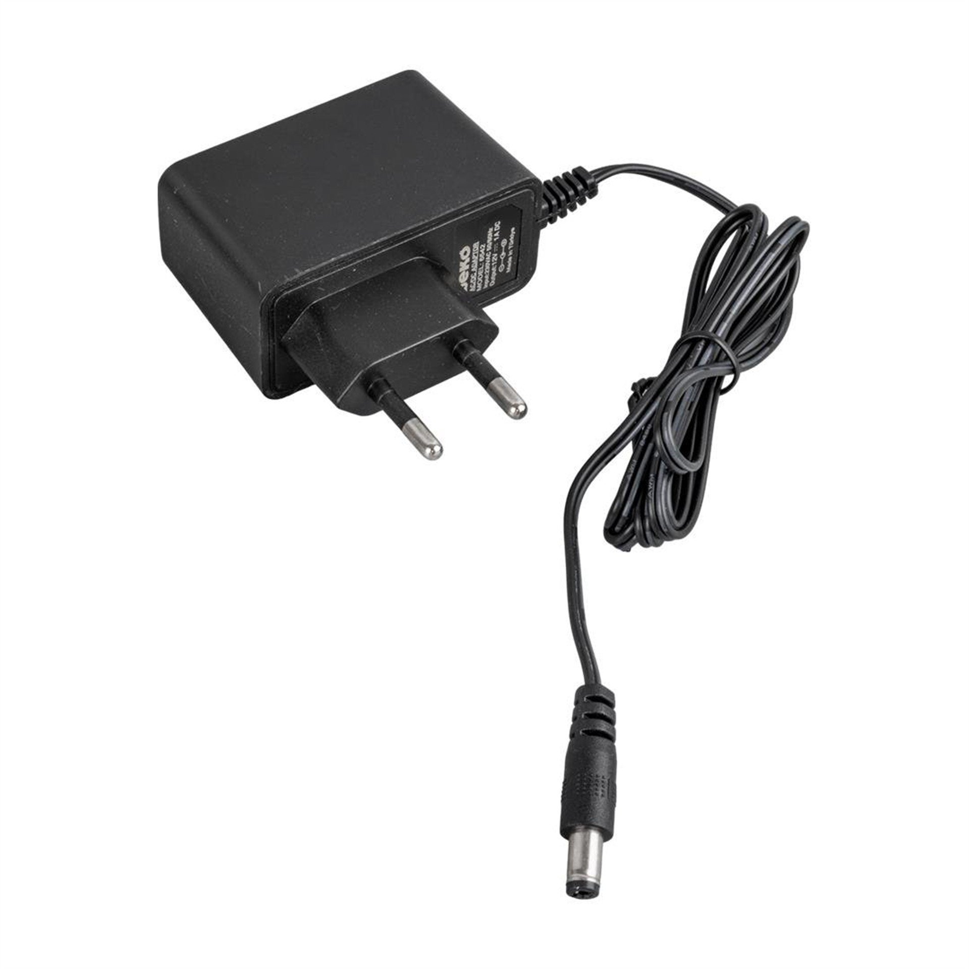 Weko Weko 12 Volt 1 Amper 10 Watt Plastik Kasa Priz Tipi Adaptör (5.5x2.5 Uçlu) - Adaptörler