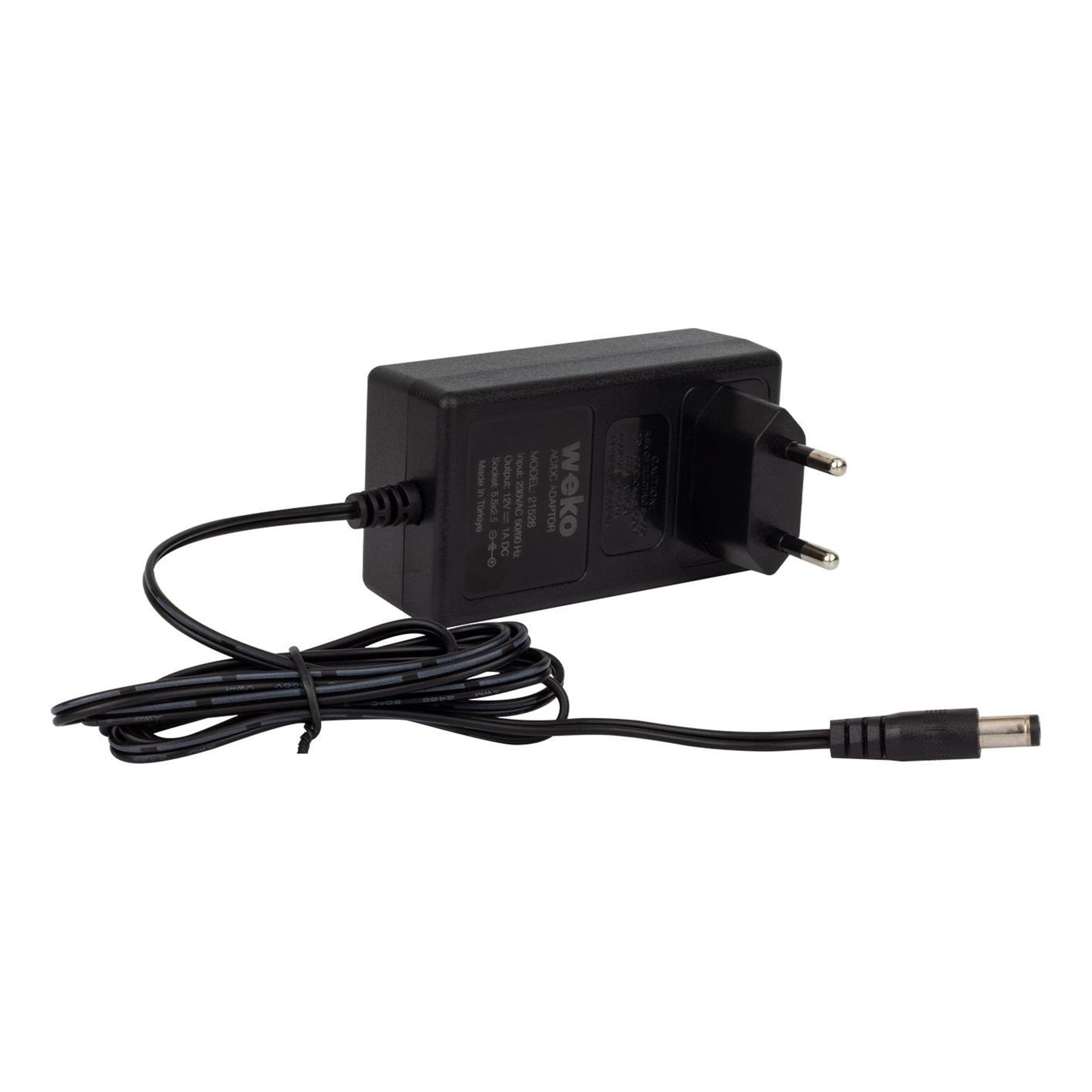 Weko Weko 14.4 Volt - 1 Amper 5.5*2.5 Uçlu Plastik Işıklı Kasa Priz Tip Adaptör - Adaptörler