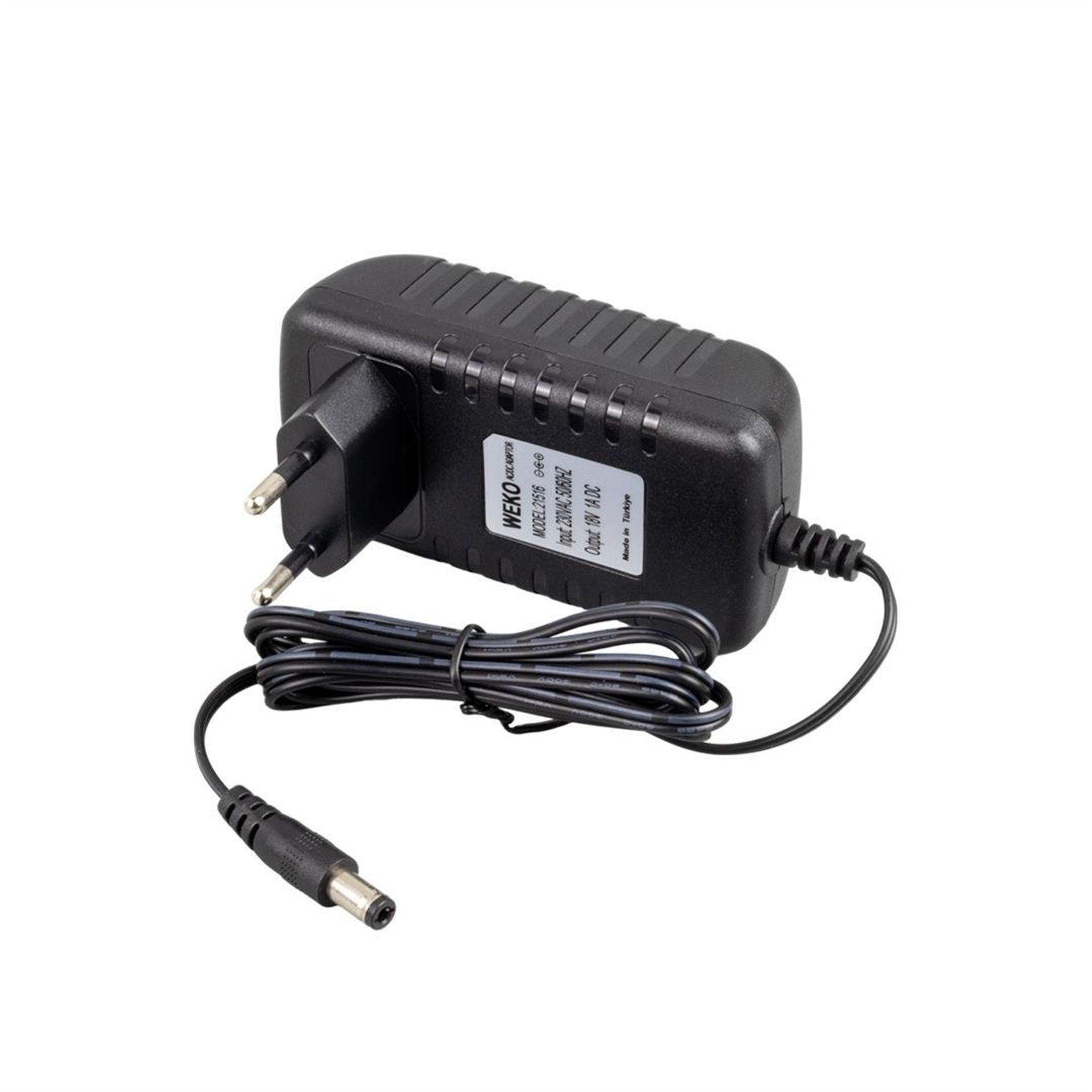 Weko Weko 18 Volt 1 Amper Priz Tip 5.5x2.5 Uç Adaptör - Adaptörler