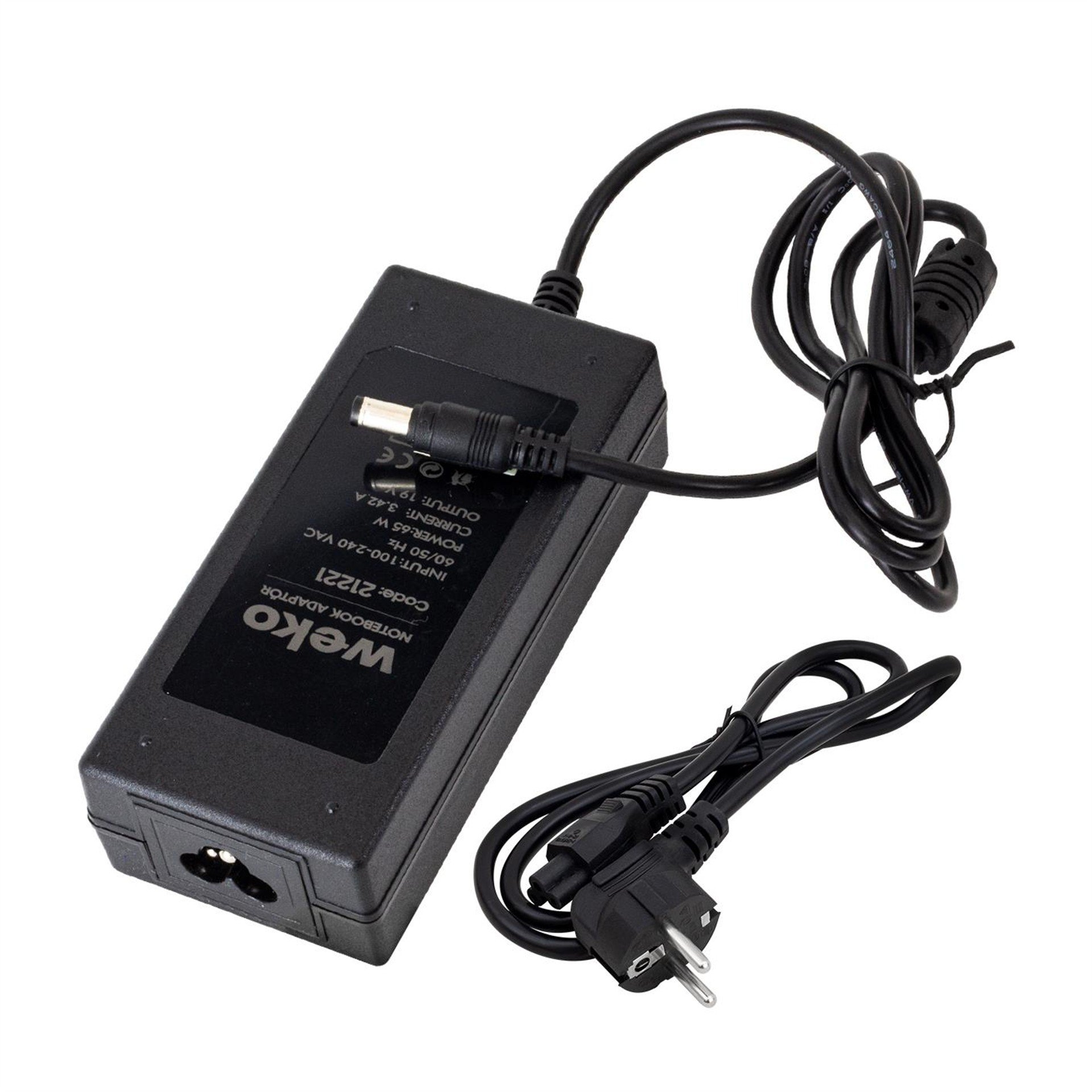 Weko Weko 19 Volt 3.42 Amper 65 Watt Notebook Adaptör (5.5*2.5 Uçlu) - Laptop Adaptörleri