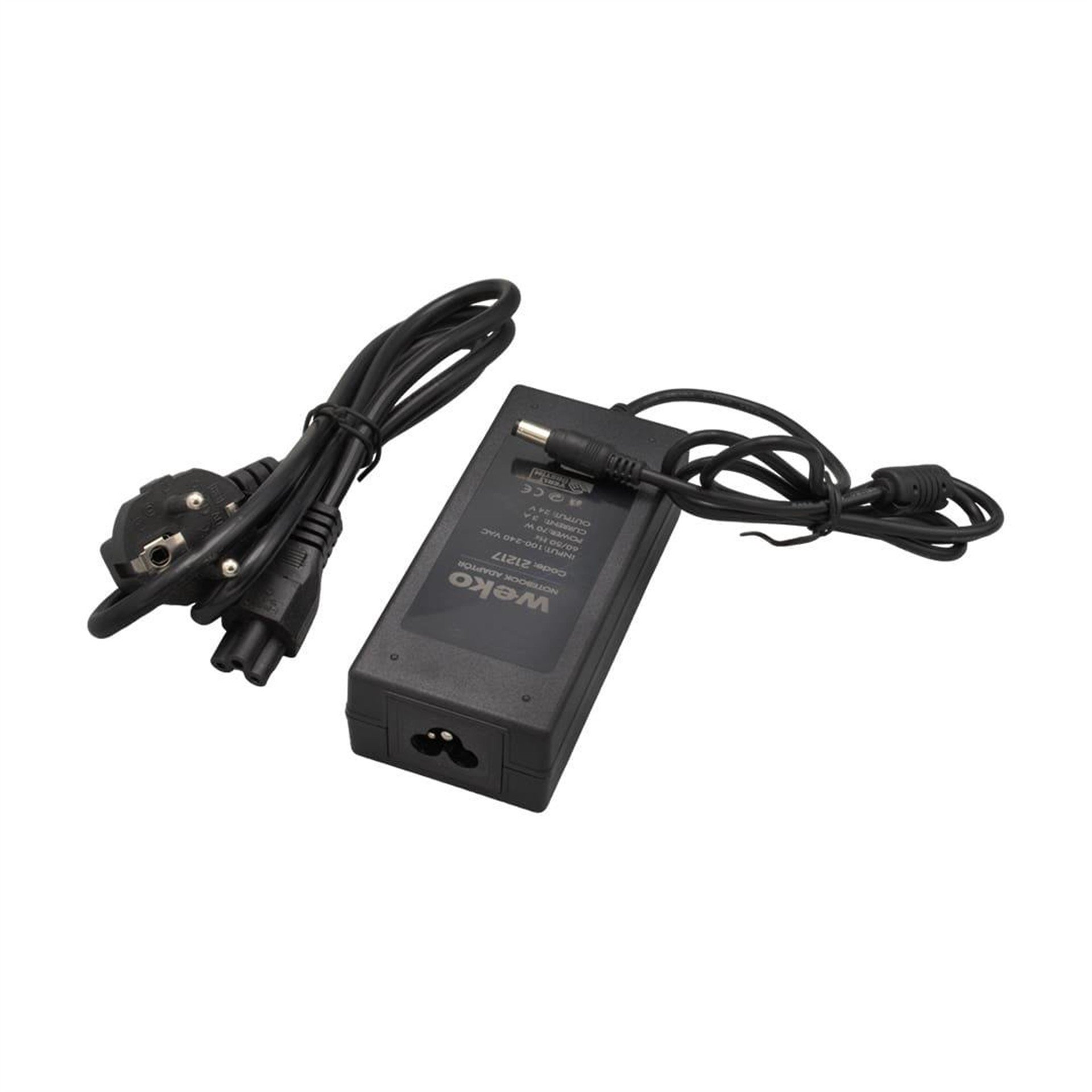 Weko Weko 24 Volt 3 Amper 70 Watt Notebook Yerli Üretim Adaptör (5.5*2.5 Uçlu) - Laptop Adaptörleri