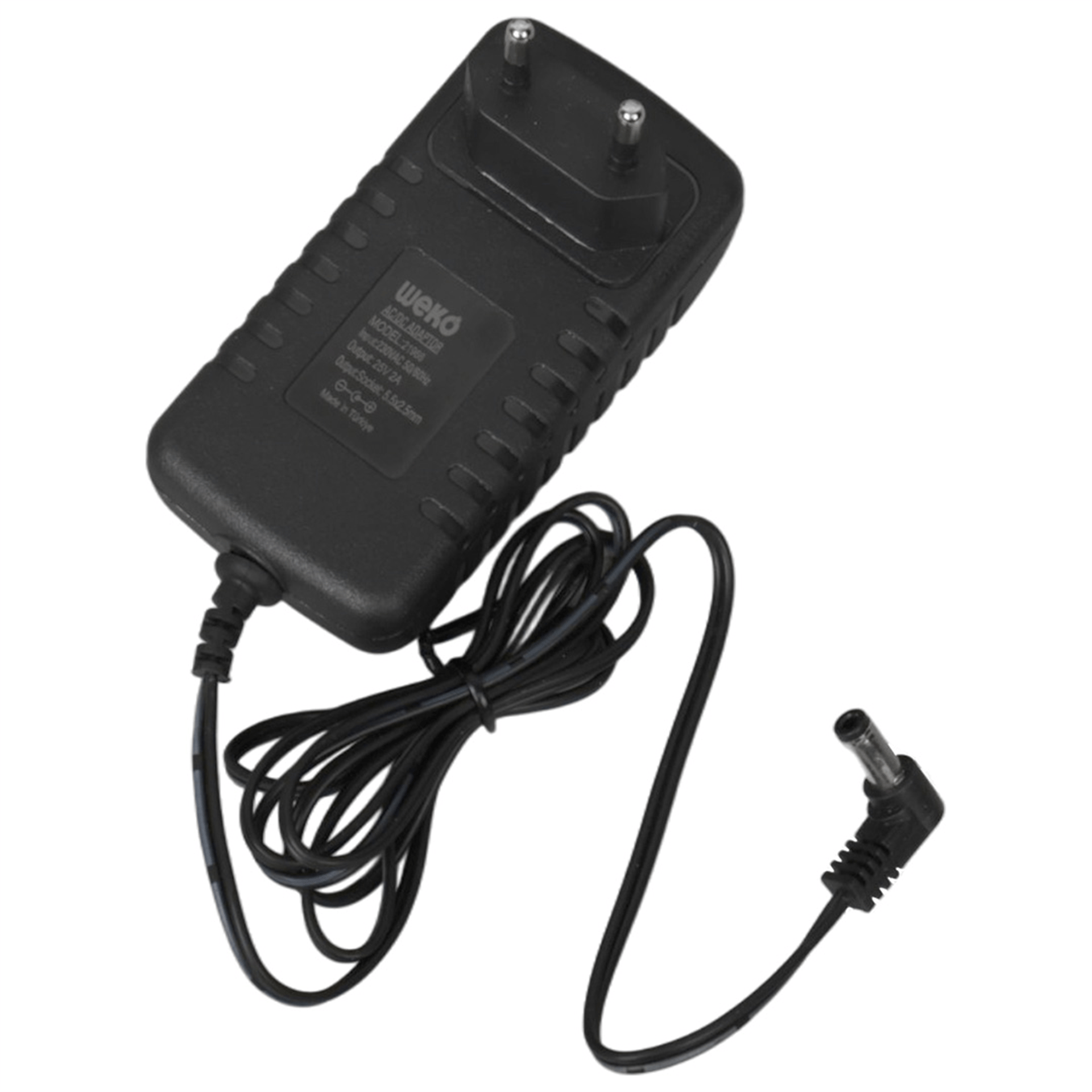 Reyonex WEKO 25 VOLT - 2 AMPER - 50 WATT 5.5*2.5 UÇLU YERLİ ÜRETİM ŞARJLI MATKAP ADAPTÖRÜ - Adaptörler