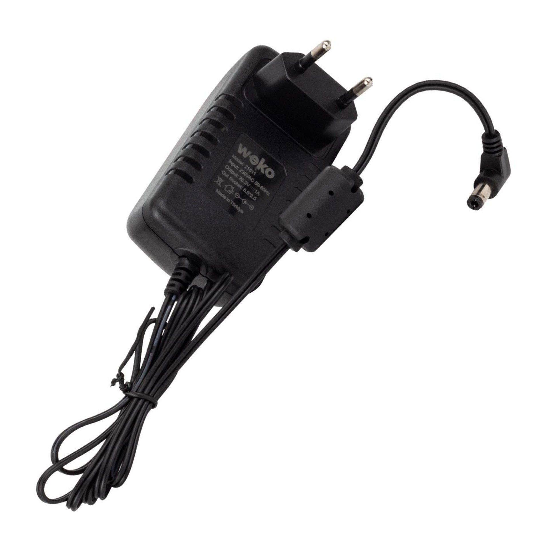 Weko Weko 25.2 Volt - 1 Amper 5.5*2.5 Uçlu Priz Tipi Adaptör - Adaptörler