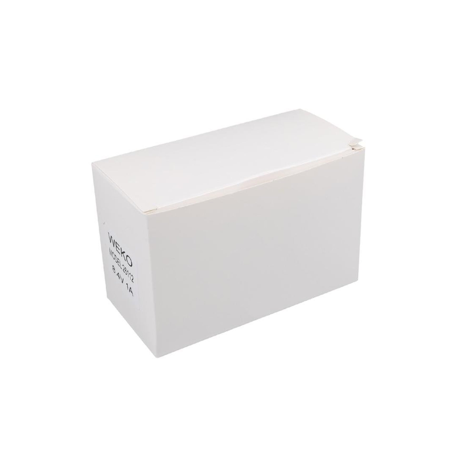 Weko Weko 8.4 Volt - 1 Amper 5.5x2.5 Uçlu + Krokodil Aparatlı Yerli Üretim Akü Şarj Cihazı - Akü Şarj Cihazları