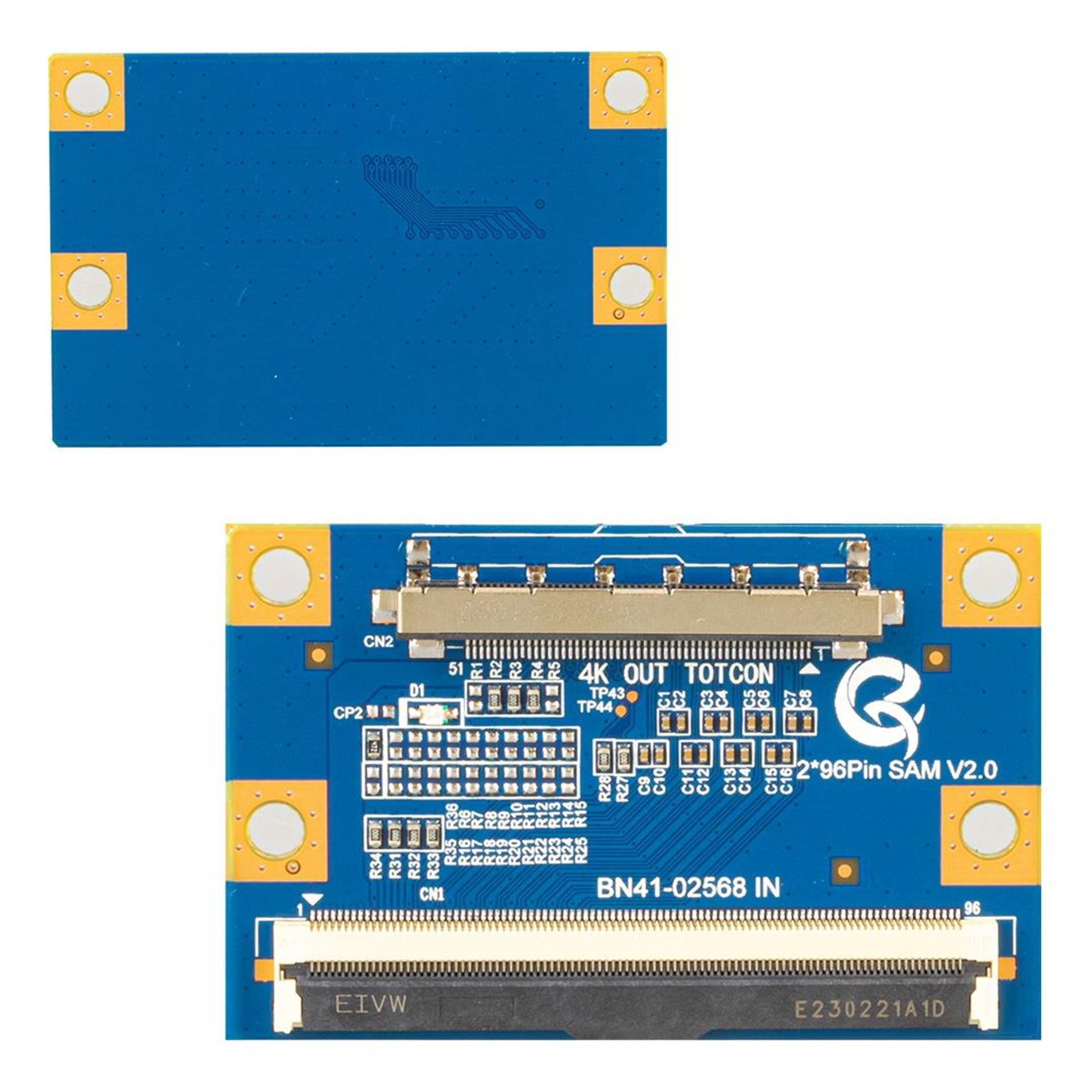 Weko Weko 96 Pin- 51 Pin Samsung MU TU T-CON Flexi Çevirici Board 2*96 Pin Sam V2,0 - Panel Tamir Malzemeleri