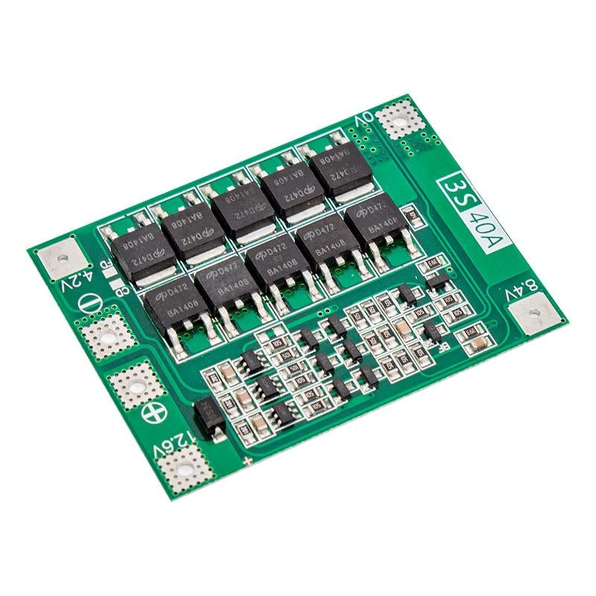 Powermaster Weko BMS-5419 3S 40A Matkap BMS Devresi Lityum Batarya 12V Şarj Modülü - Pil Koruma Devresi BMS