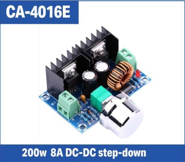 WEKO CA-4016E 200W 8A DC-DC STEP-DOWN BUCK KONVERTÖR AYARLI VOLTAJ DÜŞÜRÜCÜ