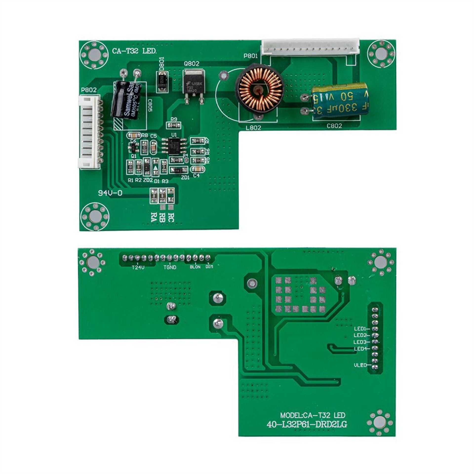 Oem Weko CA-T32 Lcd Led Driver 40-L32P61-Drd2lg 99.5*59Mm Giriş: 10-26 Volt Çıkış: 18-88 Volt - LCD Driver