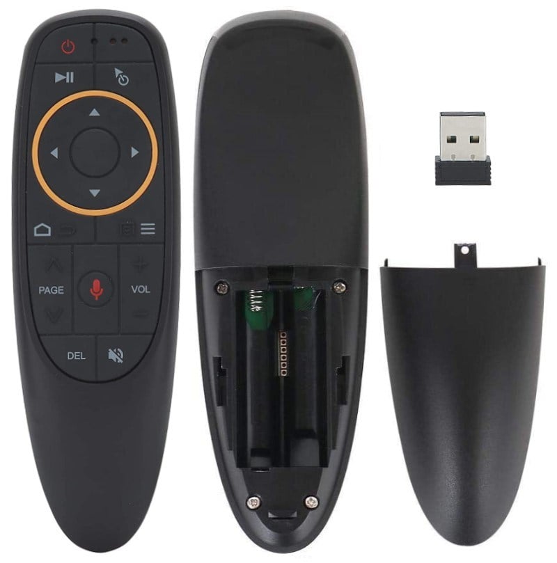 WEKO KR G10 ANDROID-WINDOWS-MAC-LINUX-TV BOX UYUMLU SES KOMUTLU AIR MOUSE 2.4GHZ SMART TV AKILLI KUMANDA ES-22331