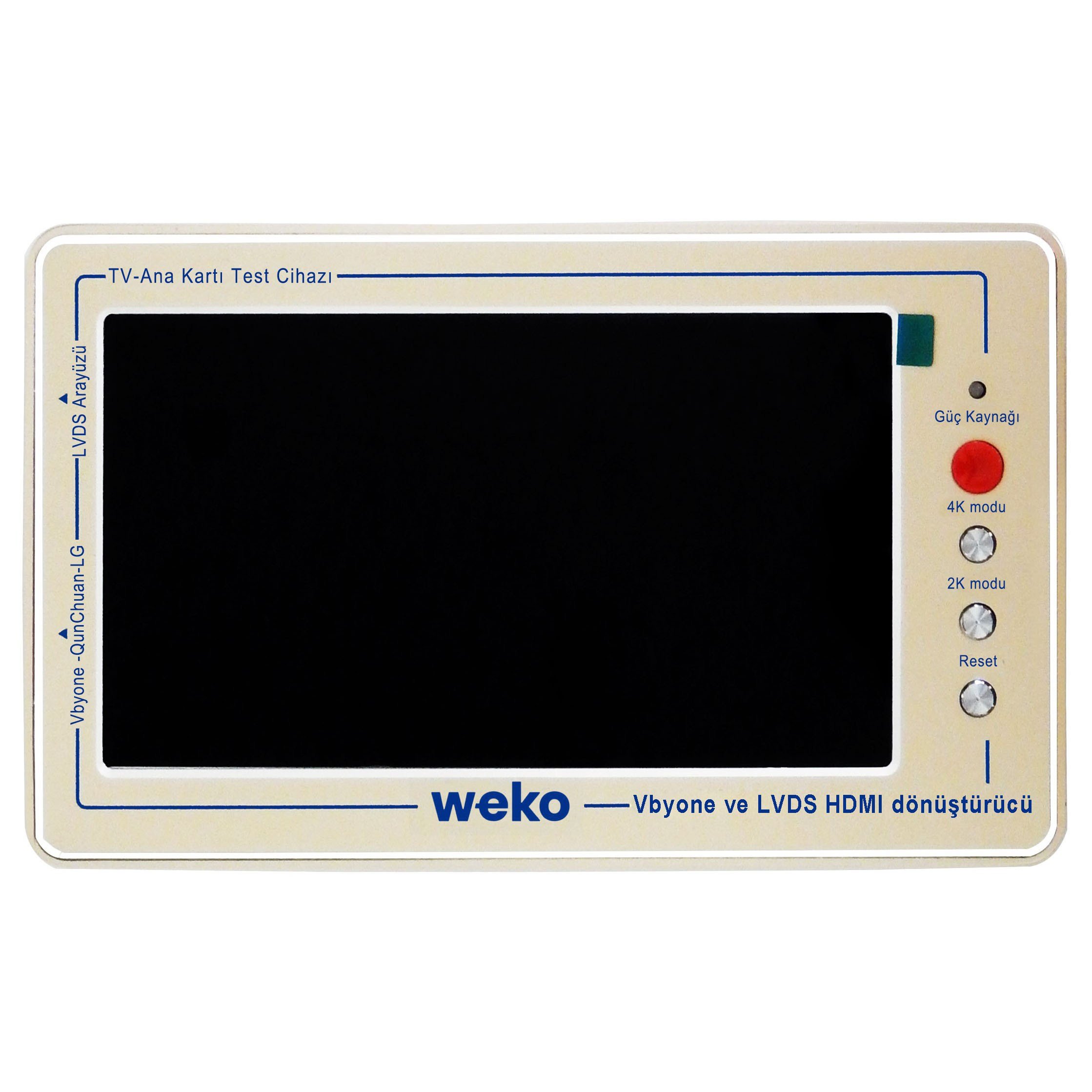 WEKO TV160 LCD/LED TV BOARD ANAKART PANEL TEST CİHAZI