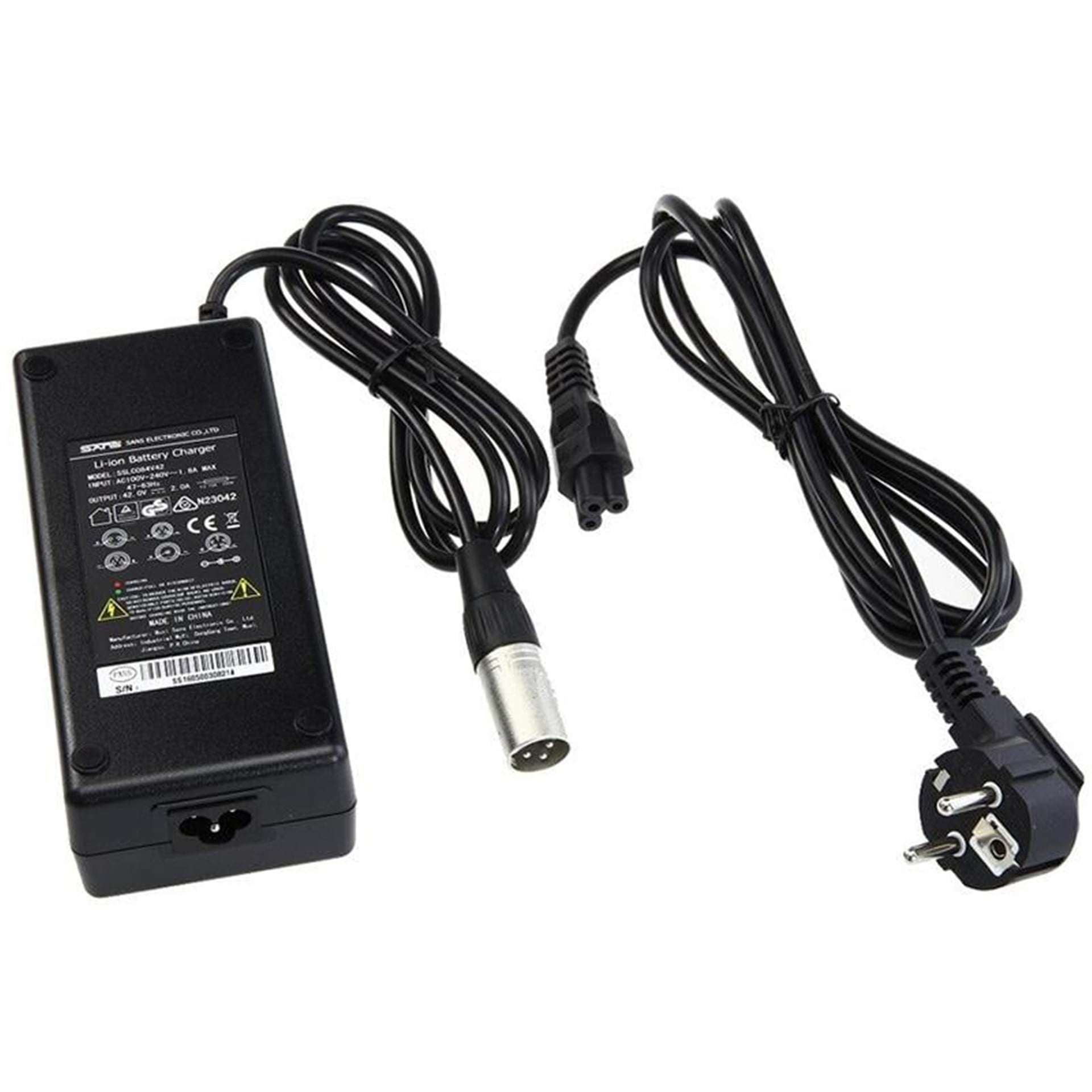 Weko Weko WK-11286 42 Volt - 2 Amper 3 Pin Canon Erkek Jacklı Ginger Şarj Cihaz Adaptörü - Adaptörler