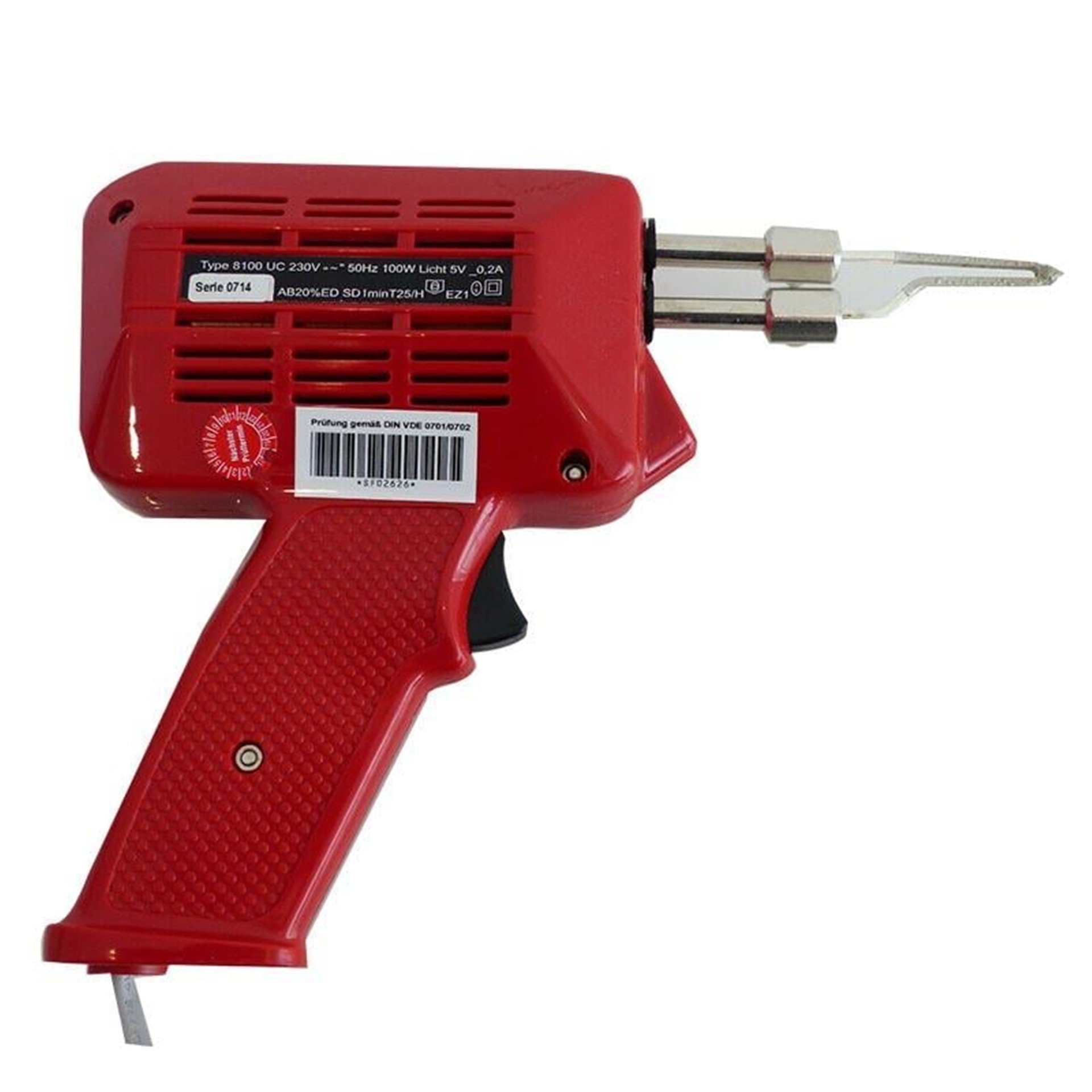 Weller Weller 8100UC 230V 100 Watt Kırmızı Tabanca Havya - Tabanca Havya