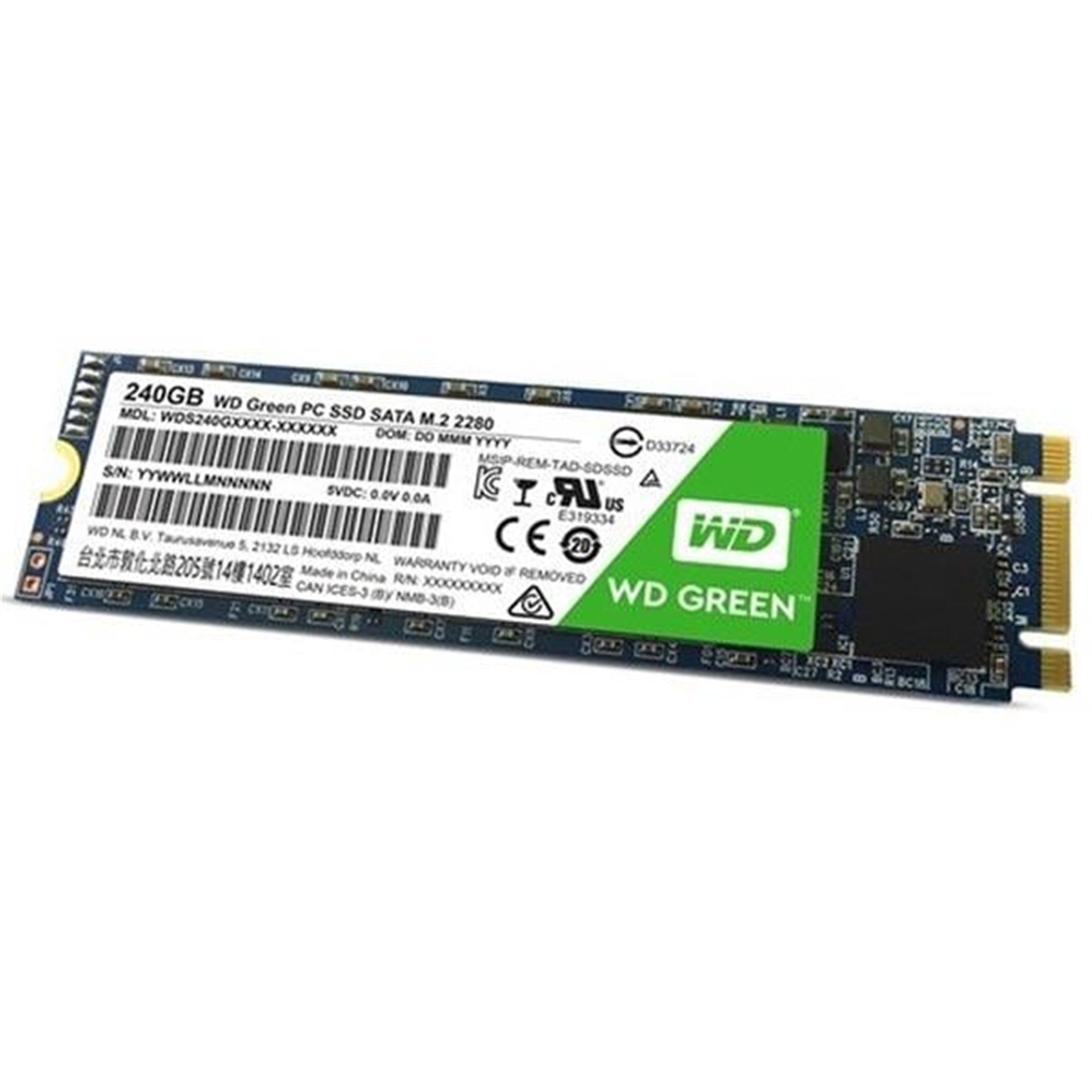 Western Digital Western Dıgıtal Green M.2  240 Gb Ssd Harddisk - SSD Harddisk