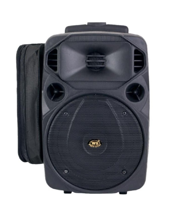 WESTSOUND TKS-8 DC 2X40 WATT 1 EL - 1 YAKA TELSİZ MİKROFONLU TAŞINABİLİR HOPARLÖR