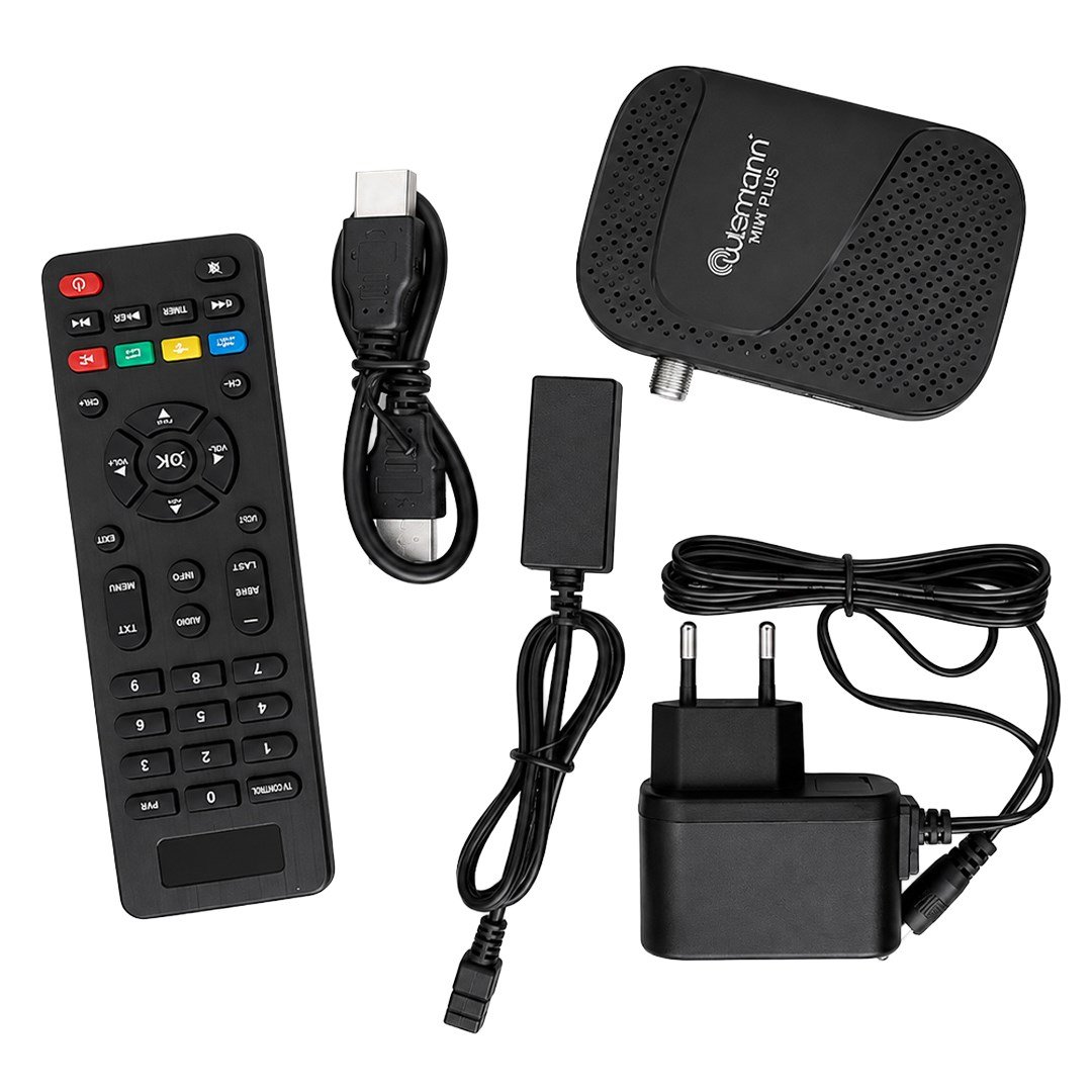 WISMANN W1000 TKGS'Lİ 8000 KANAL + USB DESTEKLİ FULL HD MİNİ UYDU ALICISI (TRT BANDROLLÜ)