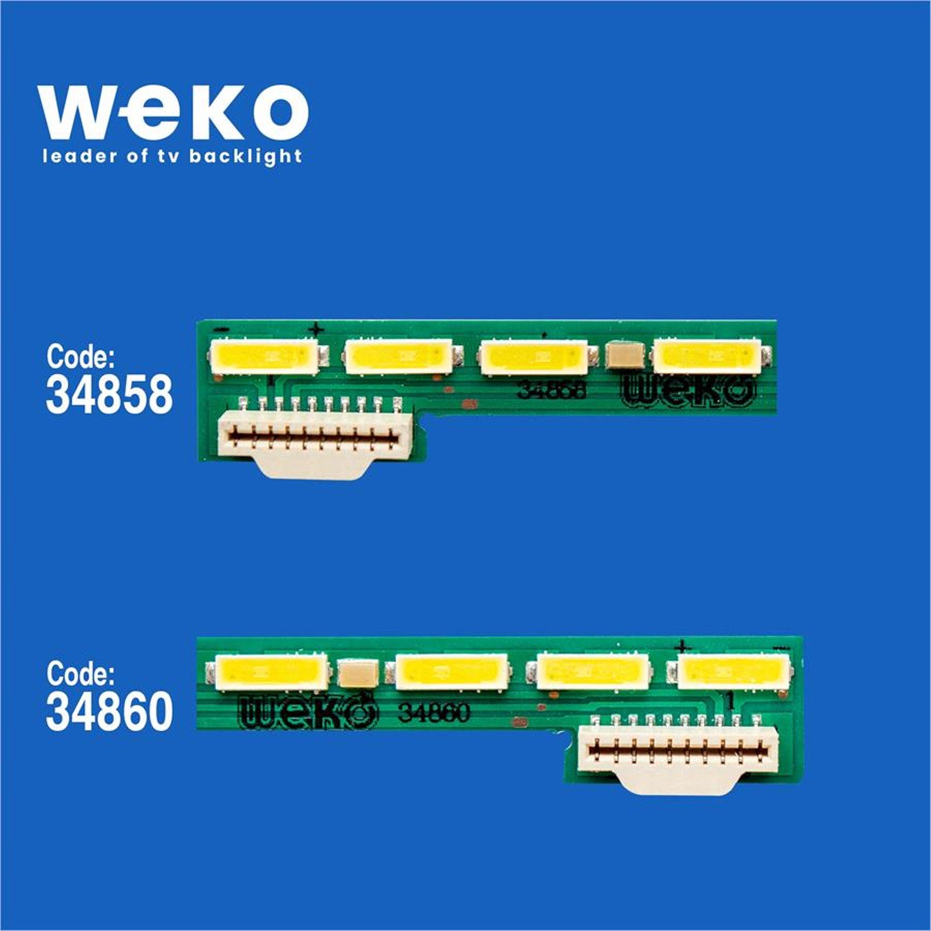 Weko Wkset-5062 34858X1 34860X1 47 V13 Art Tv Rev 0.4 2 Adet Led Bar (63Led) - Tv Led Bar
