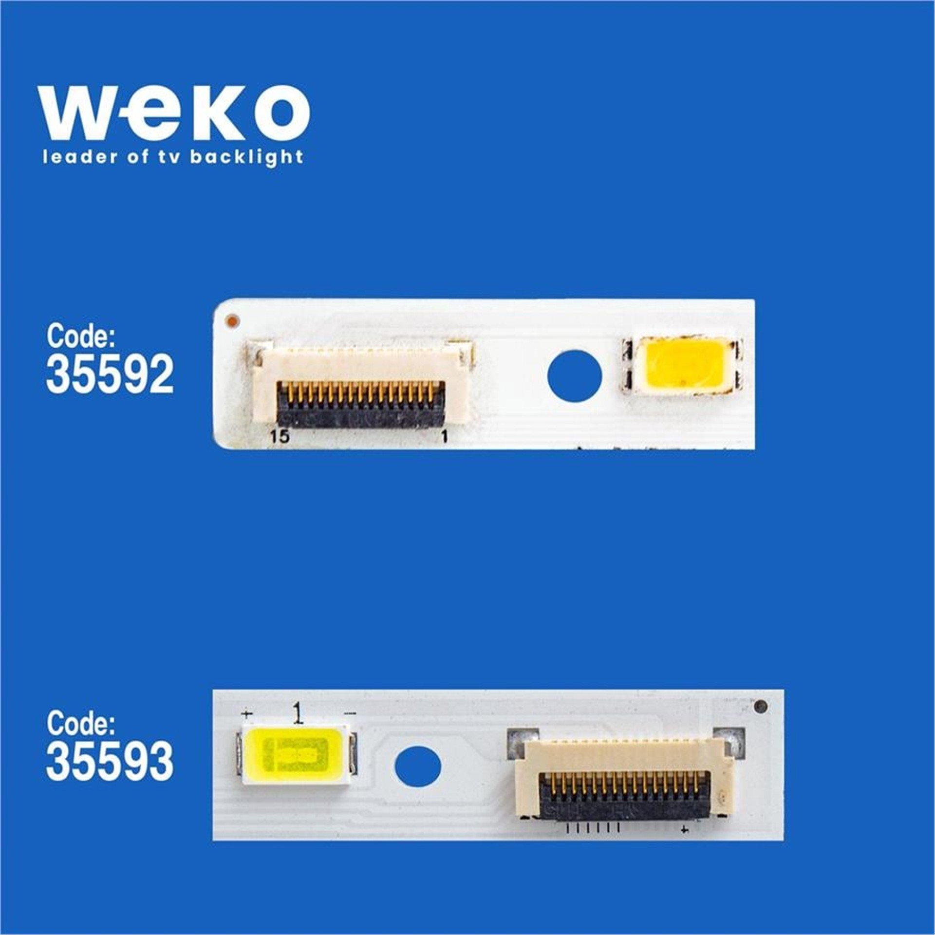 Weko Wkset-5191 35592X2 35593X2 Sts400a29_42Led_Rev.2 4 Adet Led Bar (42Led) - Tv Led Bar